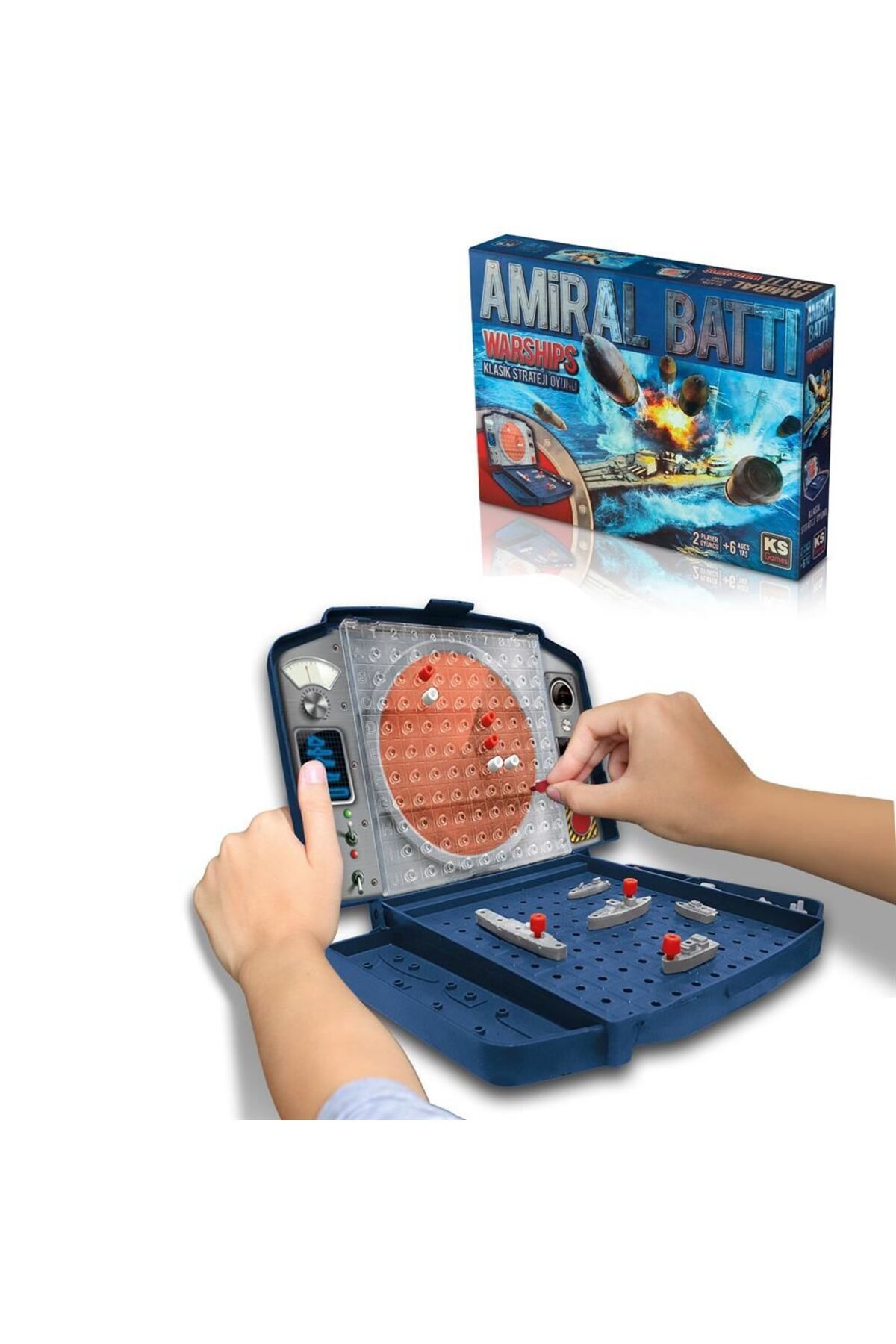 Ks Puzzle Kutulu Amiral Battı Kutu Oyunu