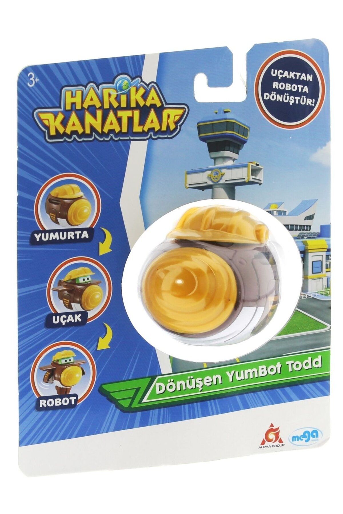 Harika Kanatlar Dönüşen Tekli Figür YumBot Todd