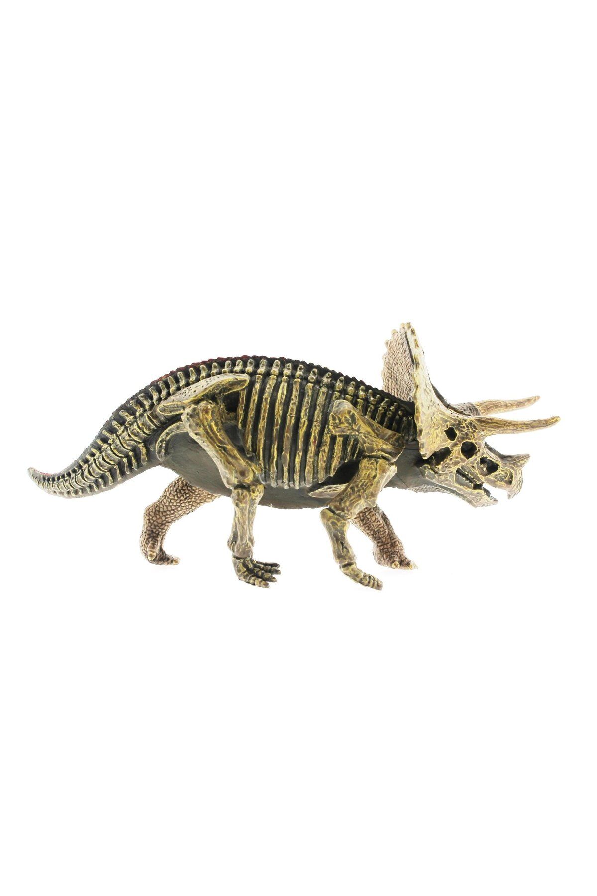MEGA Sert Plastik Dinozor Figürü Triceratops