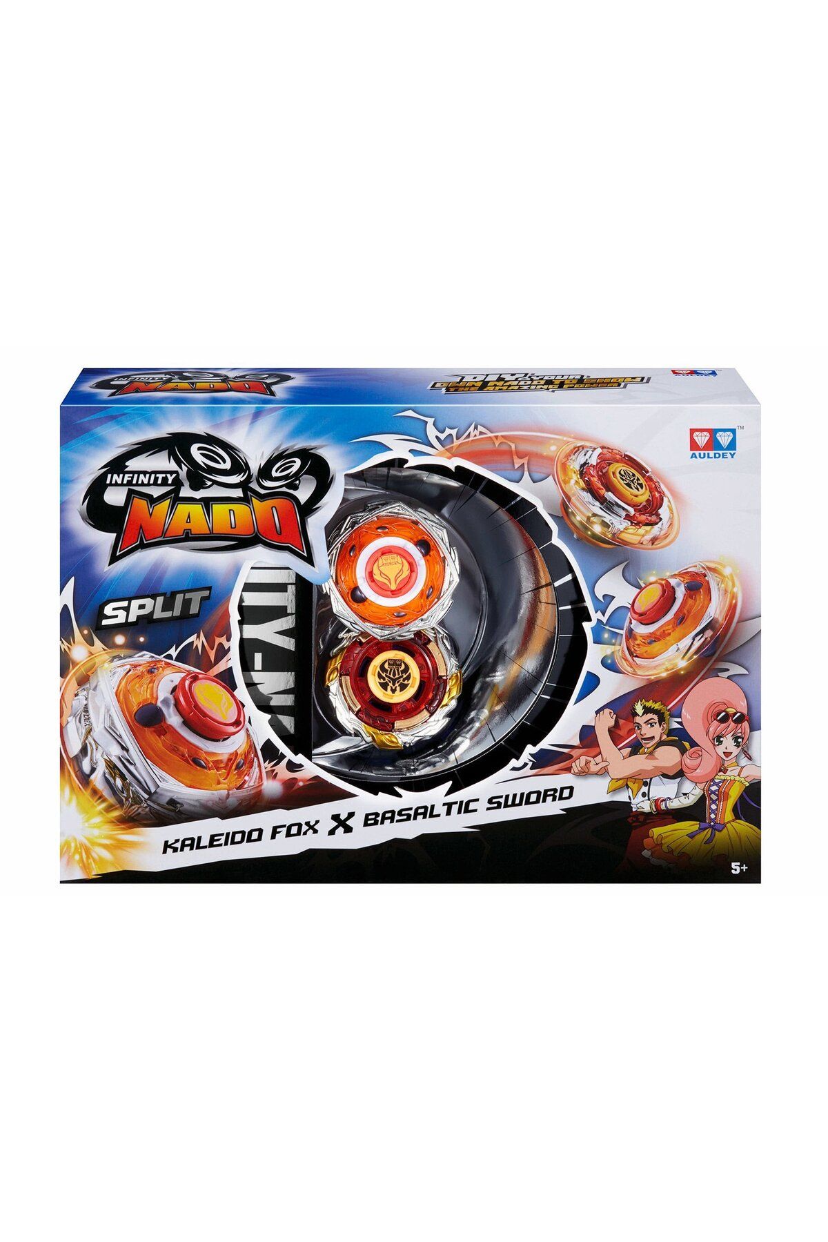 Infinity Nado Split Metal 2´li Set Kaleido Fox Basaltic Sword