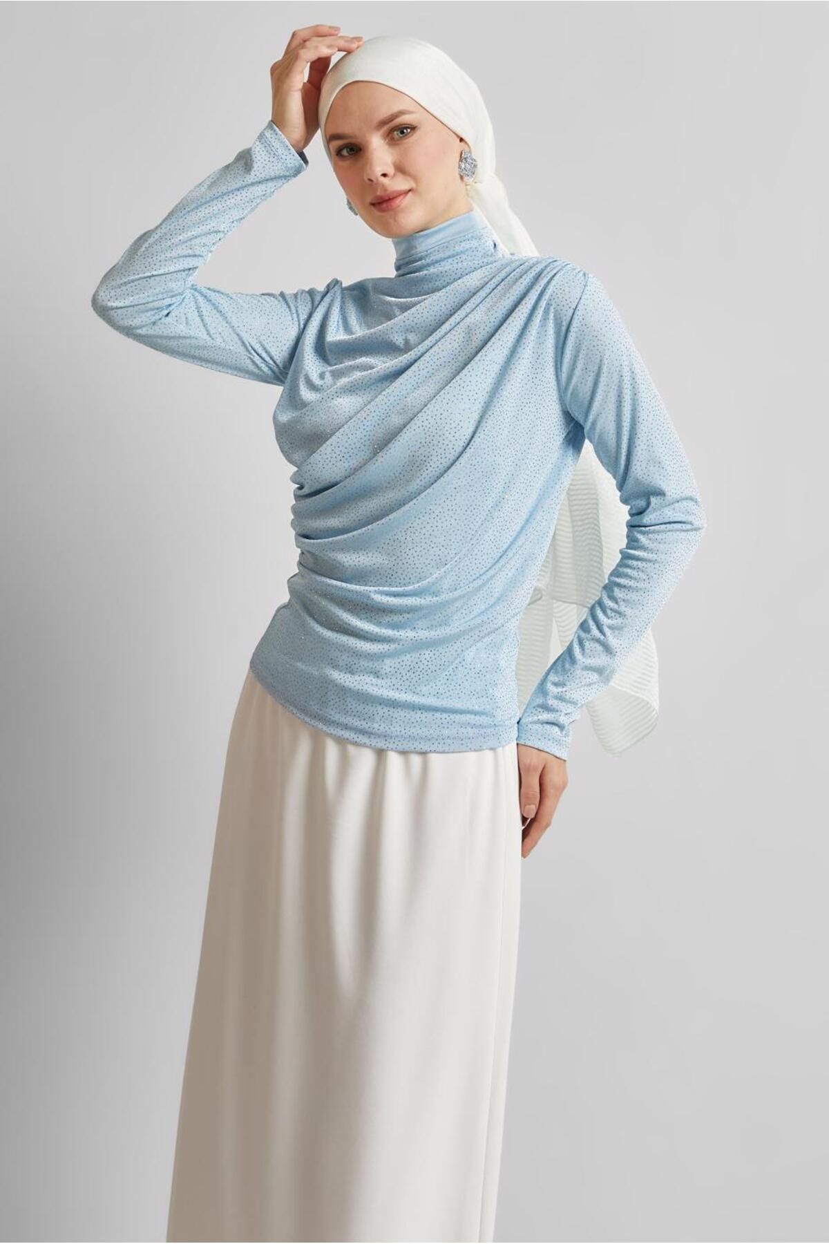 Alvina DRAPE DETAYLI BLUZ 45680
