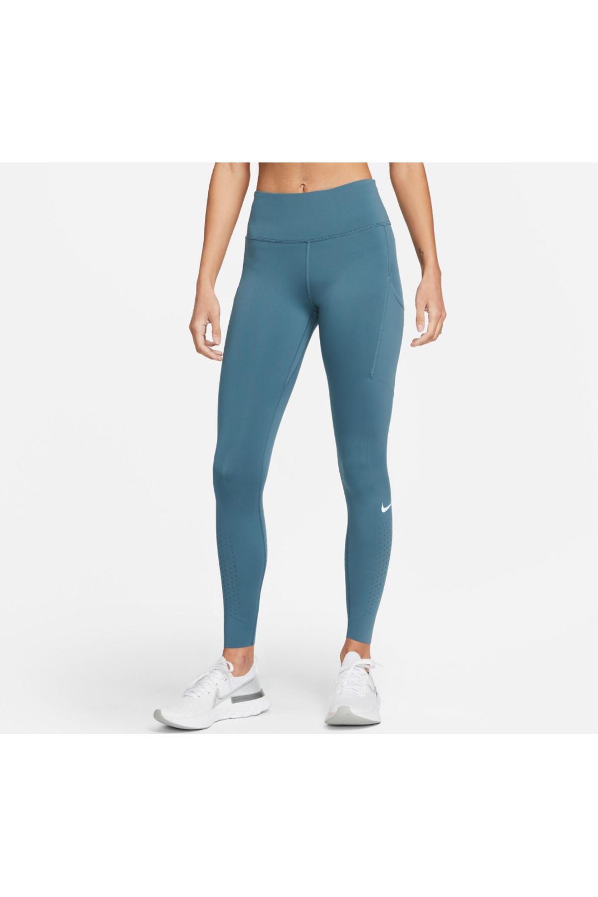 Nike Epic Lux Mid-Rise Running Kadın Tayt CN8041-058