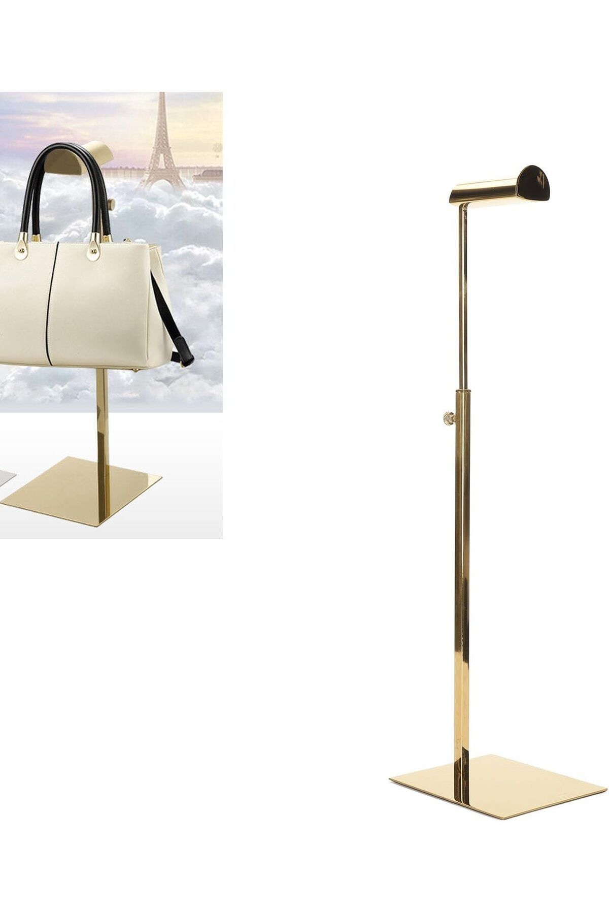 Generic-Purse Holder Handbag Display Stand, Purse Stands for Display, Bags Display Rack Stylish Multifuncti 3