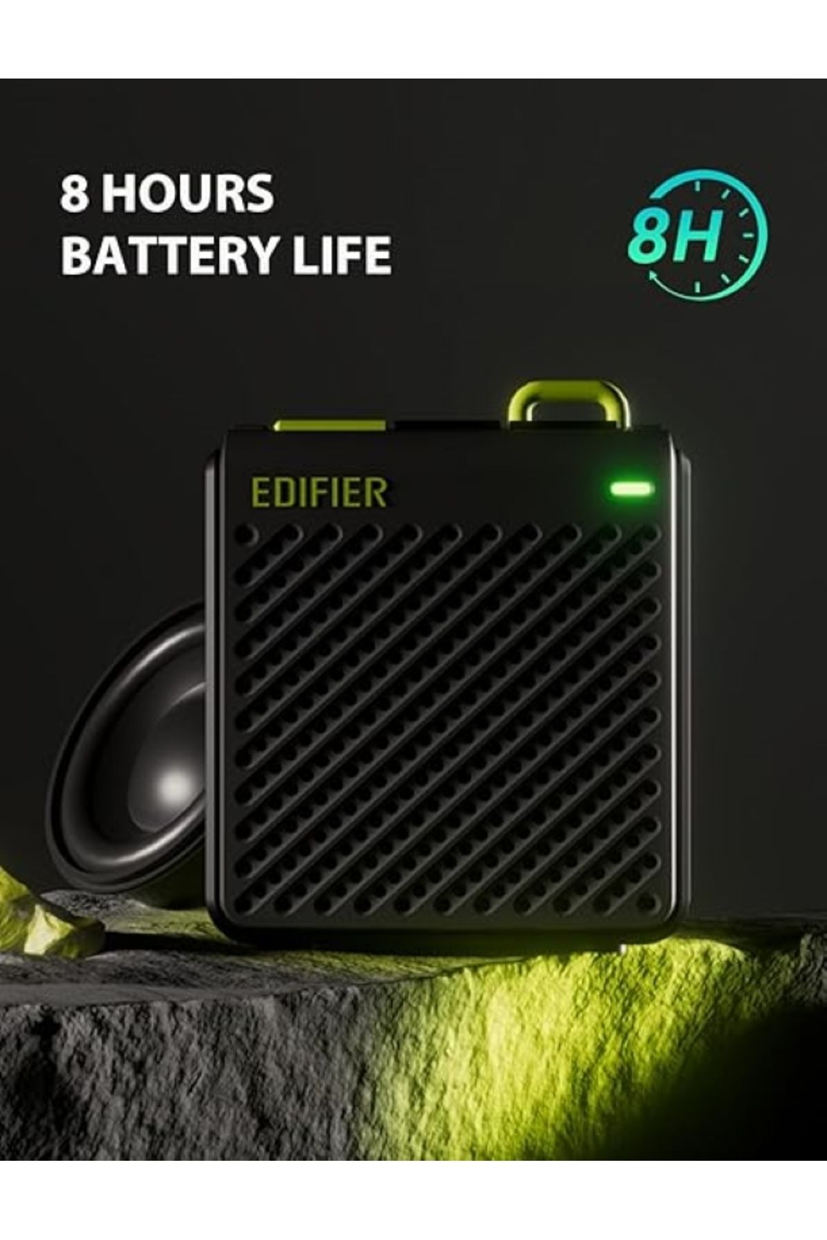 Edifier-MP85 Portable Blutooth Speaker,BT5.3,Black,USB-C,8Hrs Playtime,70 Grams 4