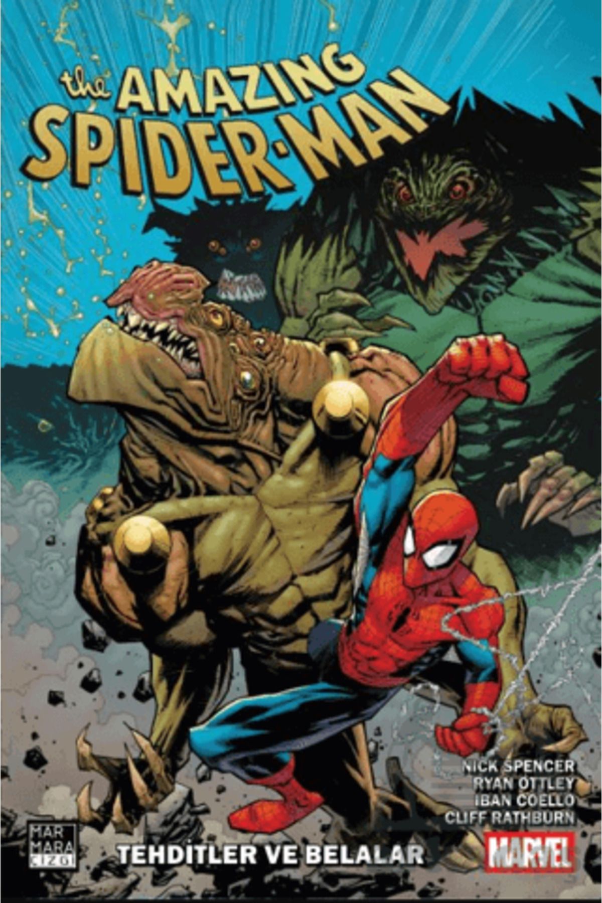 Marmara Çizgi Yayınları Amazing Spider-Man Vol. 5 Cilt 8 - Tehditler Ve Belalar