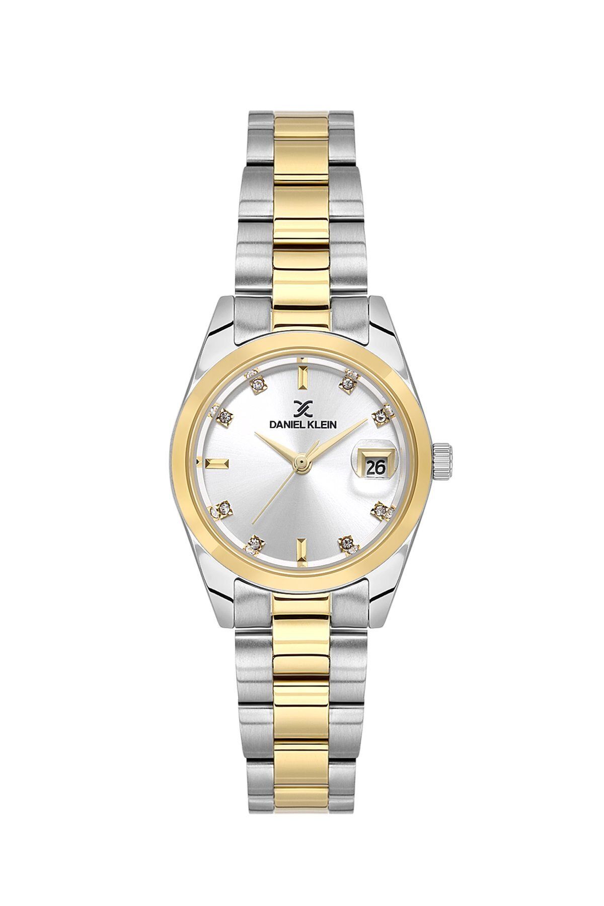 Daniel Klein Gold Gri Renk Ayarlanabilir Kordonlu 28 Mm Kadın Kol Saati Ve Bileklik