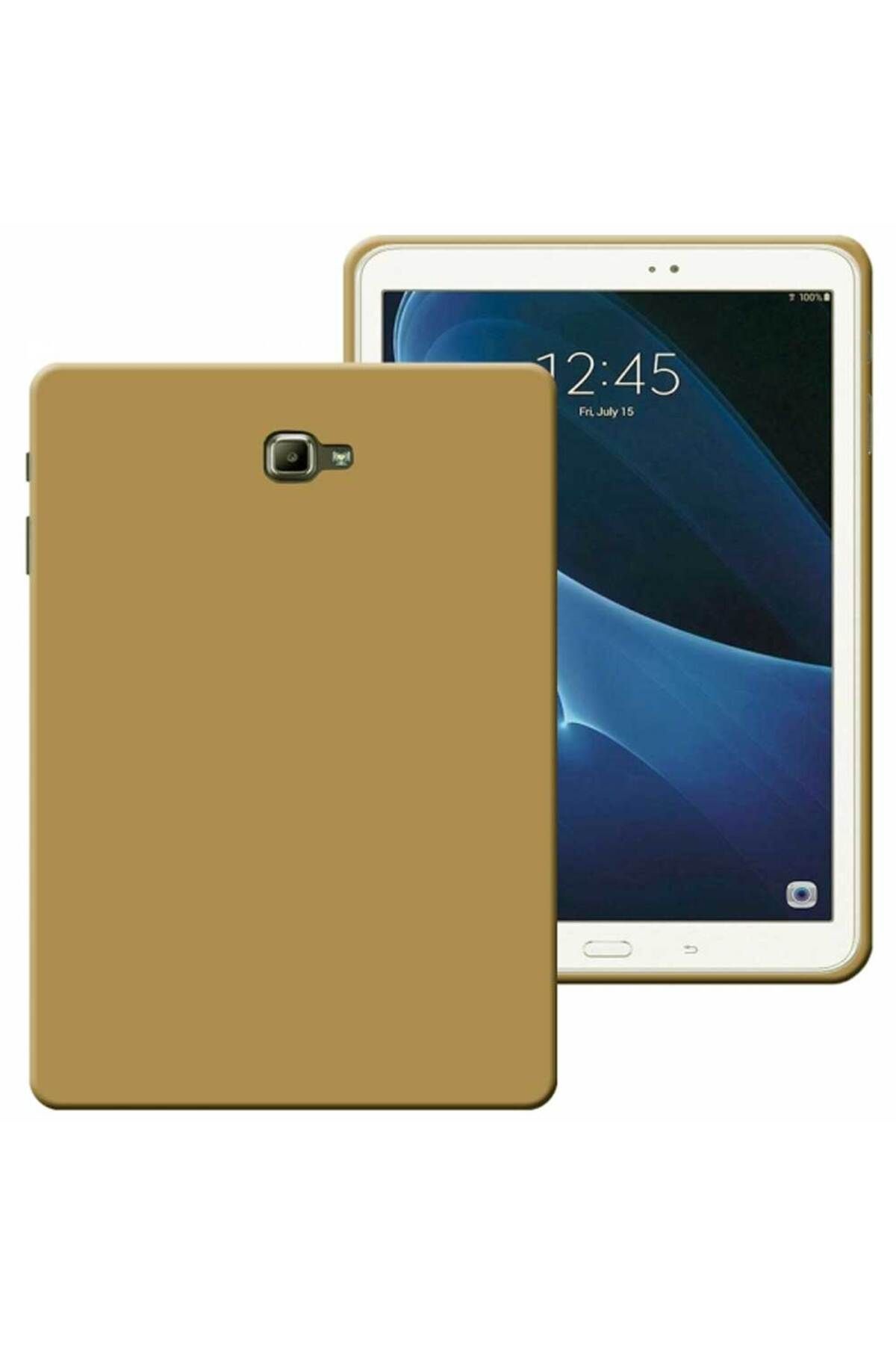 Tekamo Samsung Galaxy Tab A SM T580 Uyumlu Rubber Yıkanabilir Silikon Kılıf