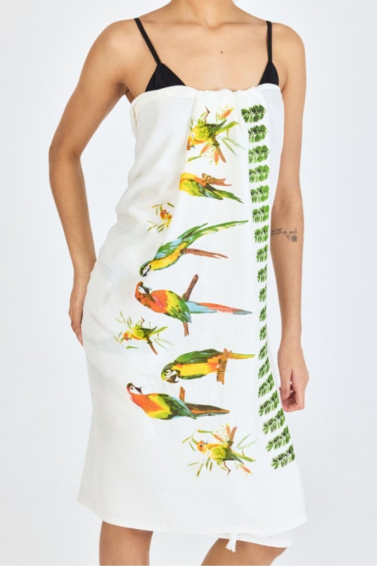 Mulberry-Πετσέτα θαλάσσης μπάνιου Samira Printed Bamboo Peshtemal 6