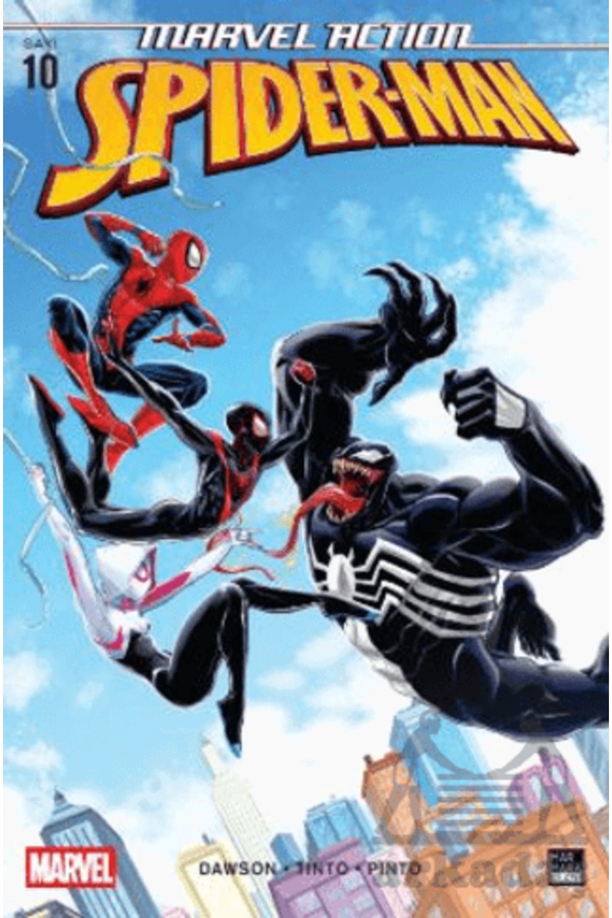 Marmara Çizgi Yayınları Marvel Action Spider-Man Sayı 11