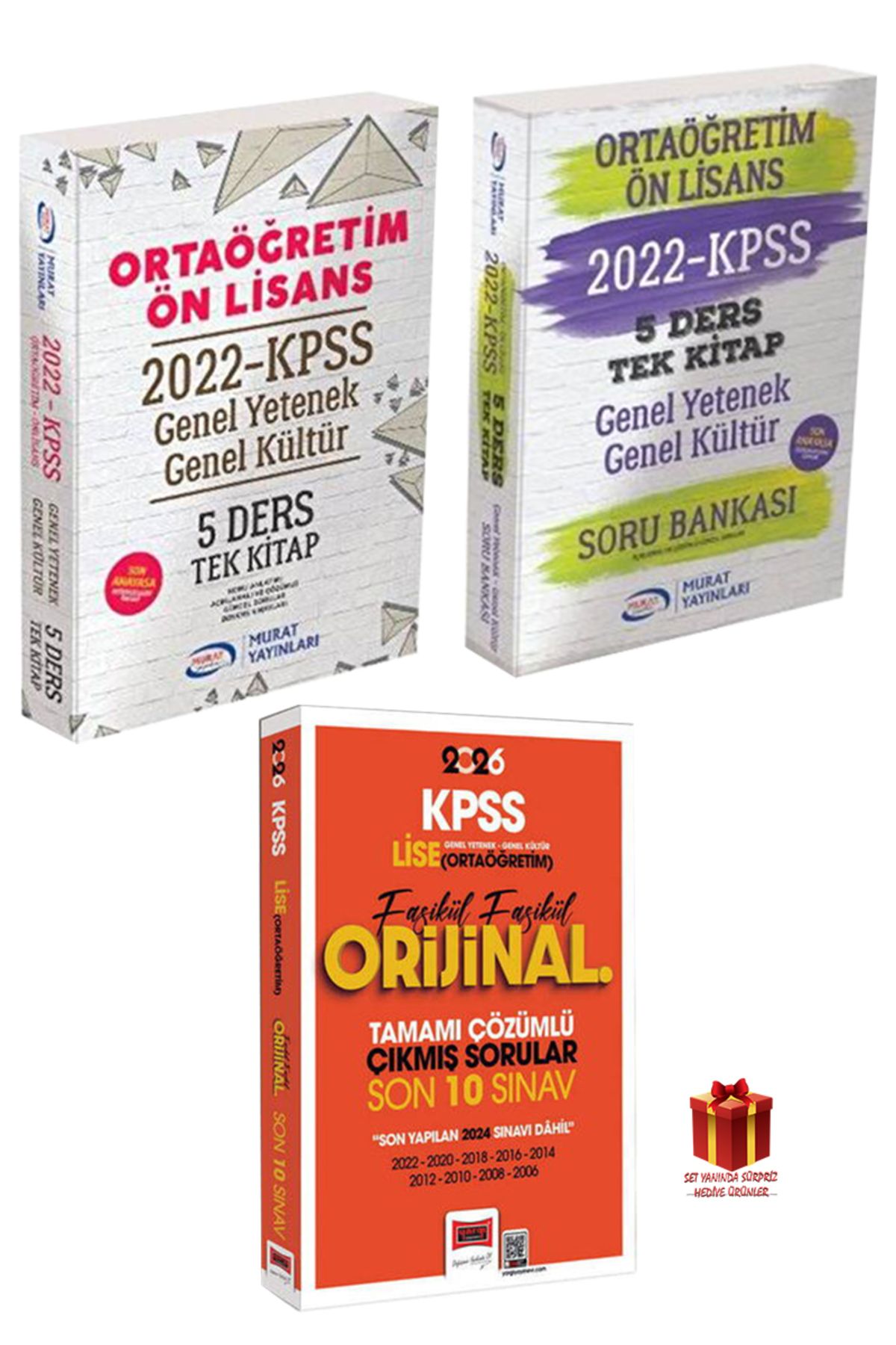 Yargı Yayınları Ortaöğretim Konu Anl.-Soru Bankası-Tamamı Çözümlü Son 10 Sınav+Hediye