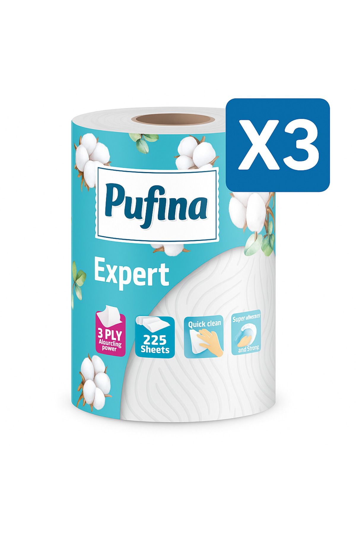 PUFINA X3-pufina Prosop Bucatarie Expert 3 Straturi 50m - One Size