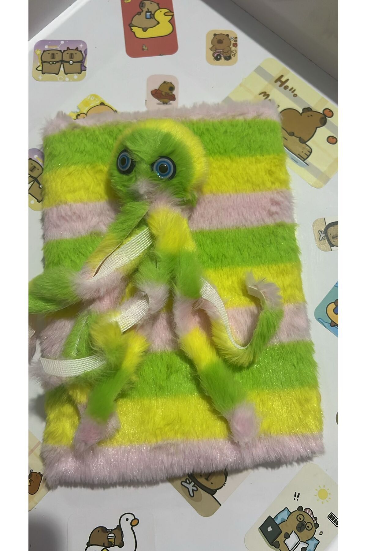 demirosa Çocuklar İçin Eğlenceli Peluş Defter