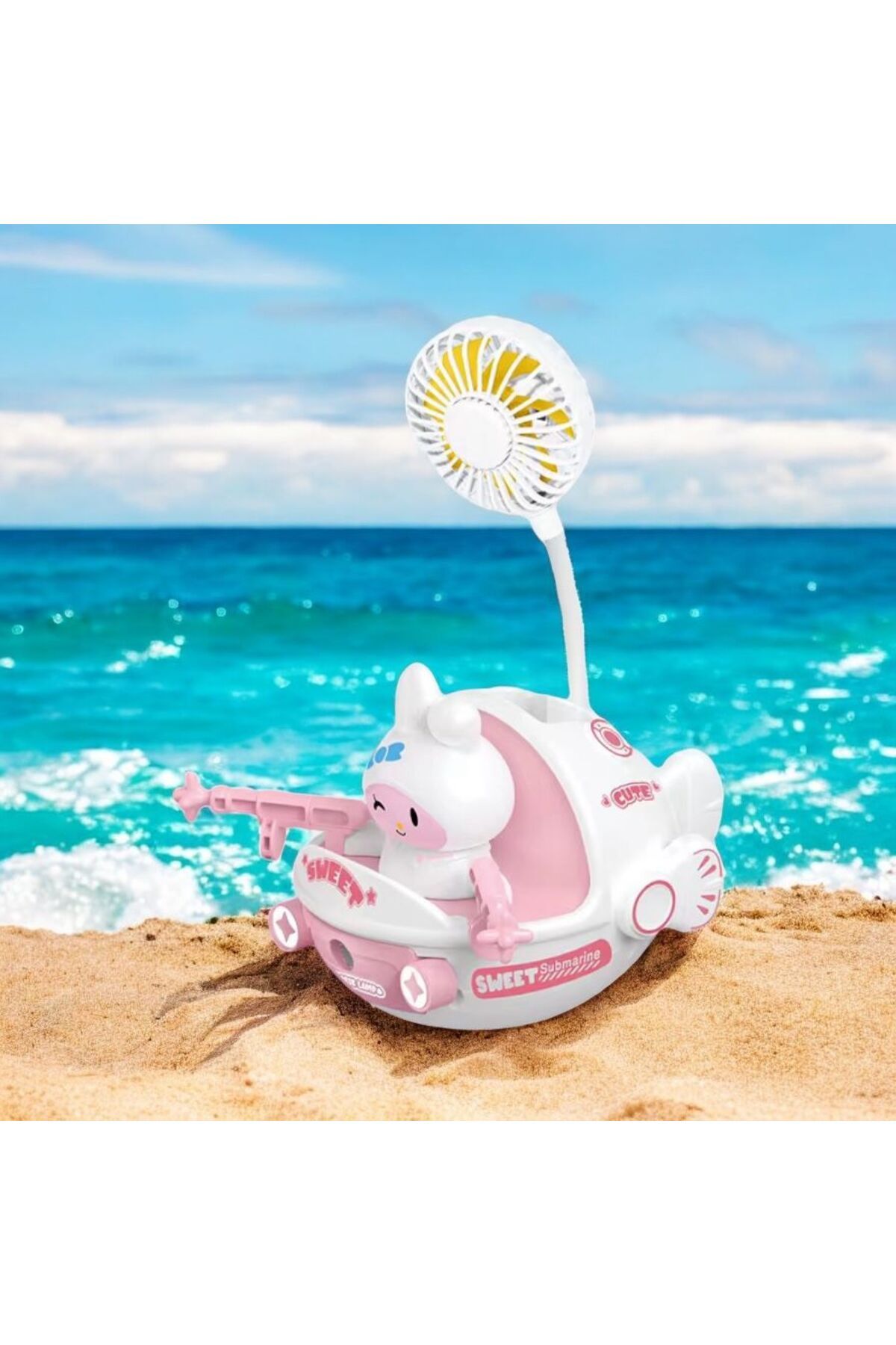 China Bazaar My Melody Fan - Gece Lambası, Beyaz, Kalemtraş, Kalemlik, El Fanı