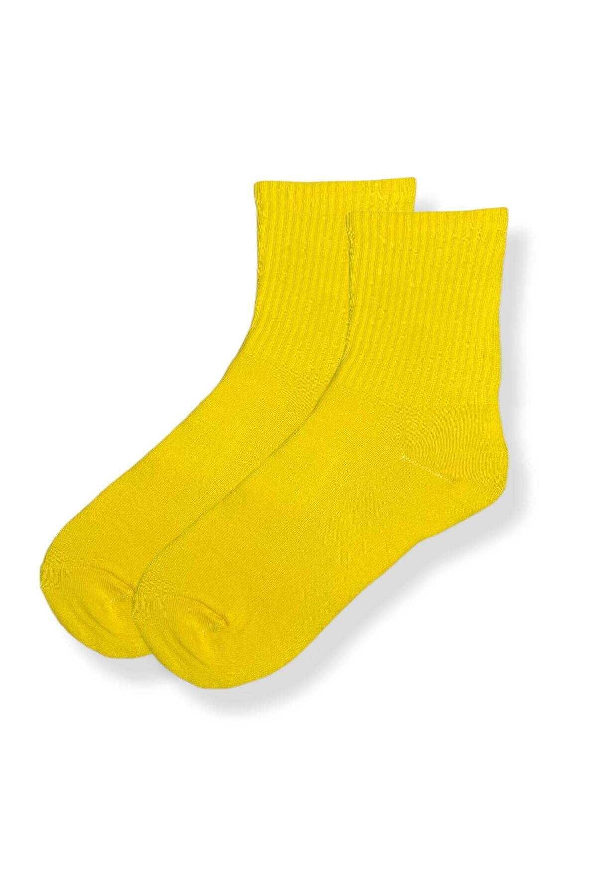 jaceyjace Basic Çorap - Sarı