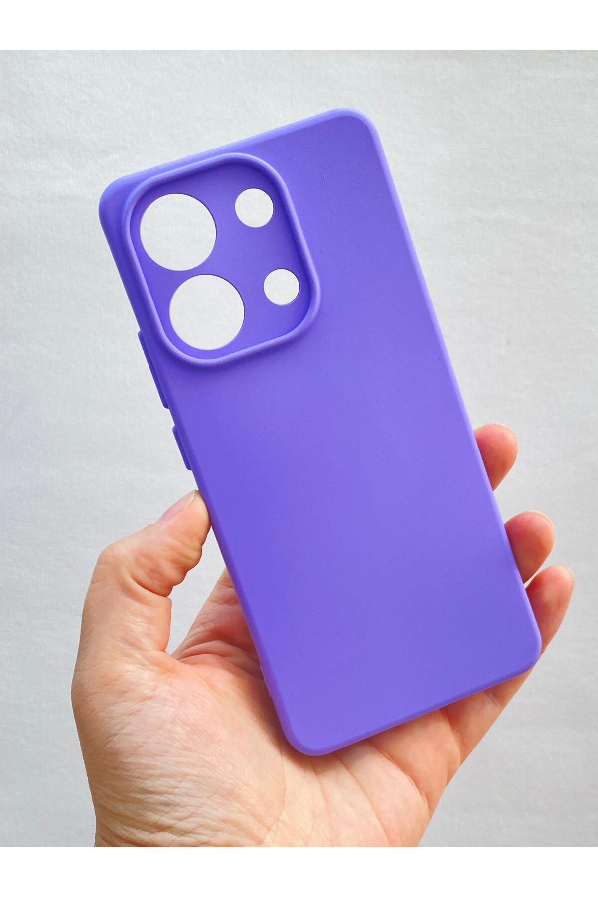 Vip Case Xiaomi Redmi Note 13 4G Uyumlu Silikon Darbe Emici Klasik Korumalı Rubber Kılıf