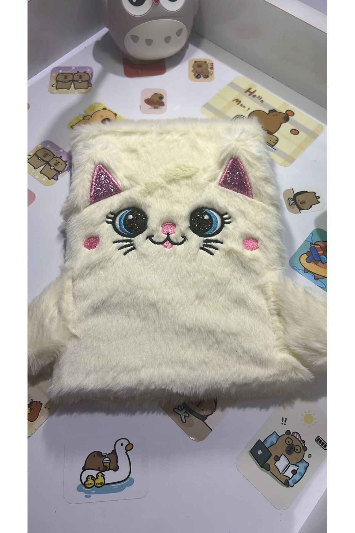 demirosa Çocuklar İçin Eğlenceli Peluş Defter
