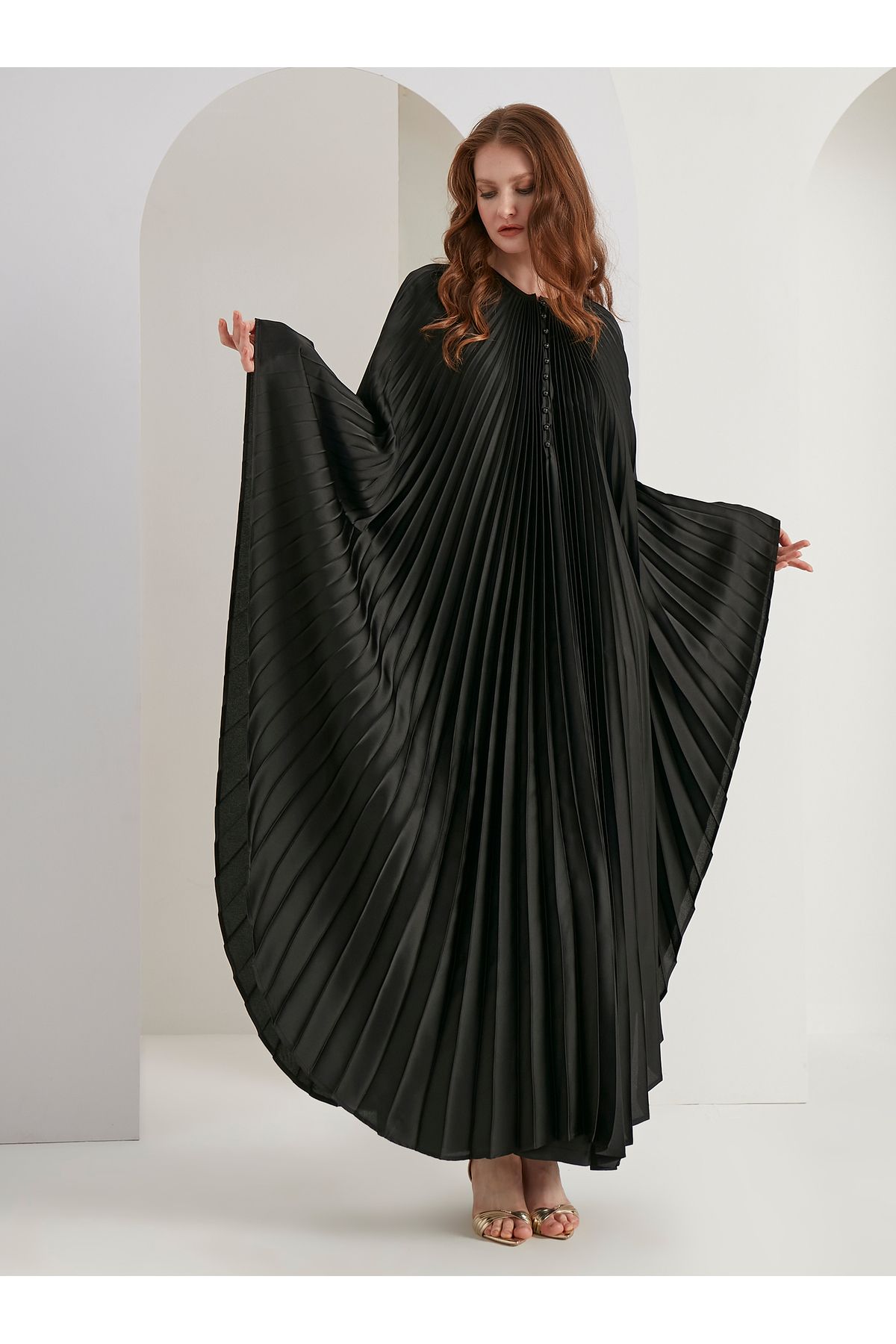 Store Wf Piliseli Maxi Elbise