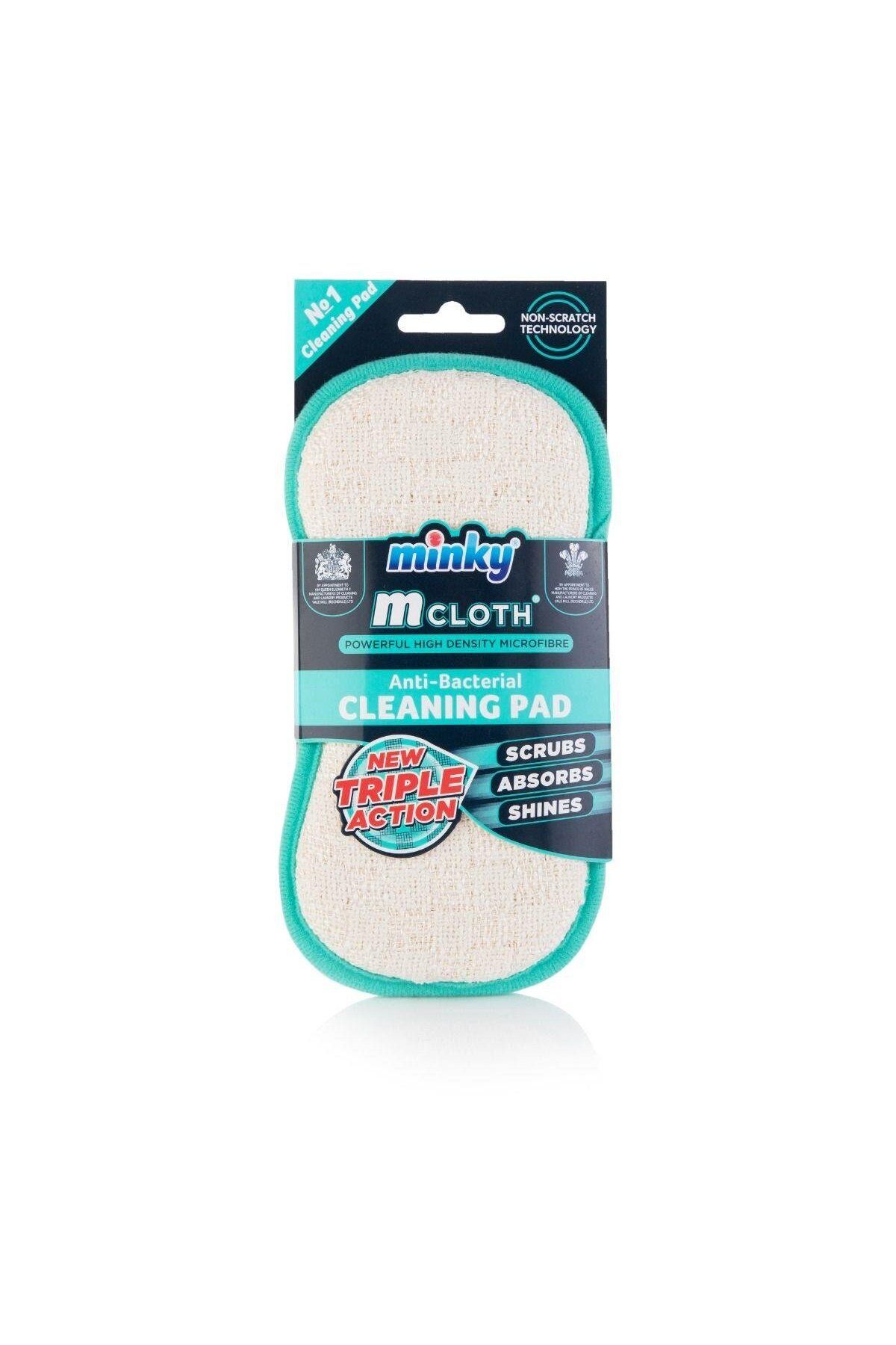 Minky Homecare Minky Mcloth Üç Etkili Anti-Bakteriyel Temizlik Pedi