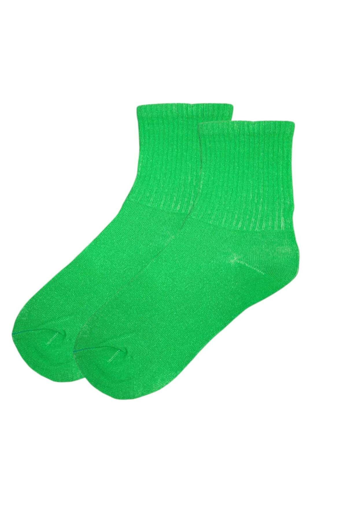 jaceyjace Basic Çorap - Yeşil