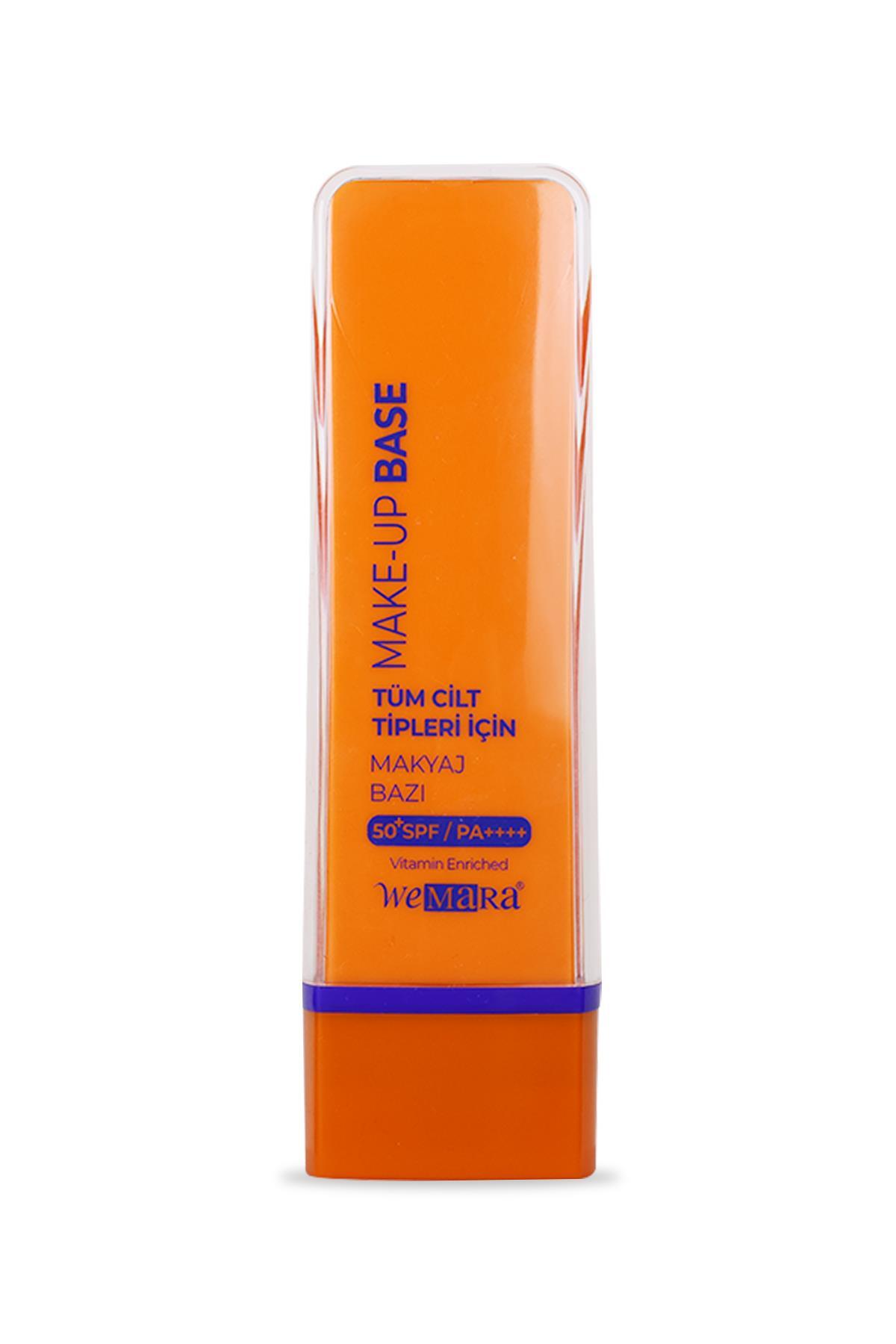 WEMARA MAKYAJ ALTI BAZ 50 SPF 50 ML — نارنجی IMM.00.0173 — تصویر 3 از 7
