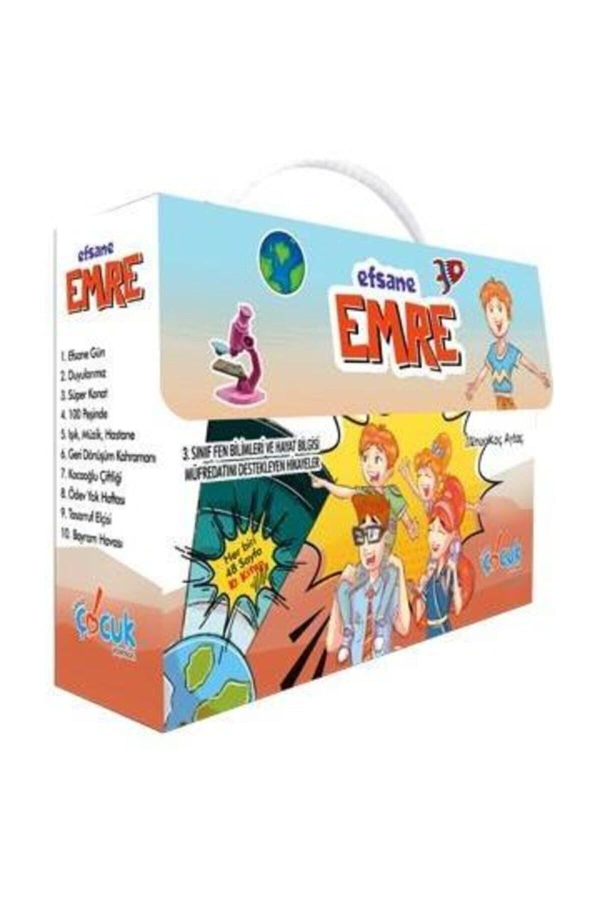 Dikkat Atölyesi Yayınları Efsane Emre 3.sınıflar Için 10 Kitap Seti