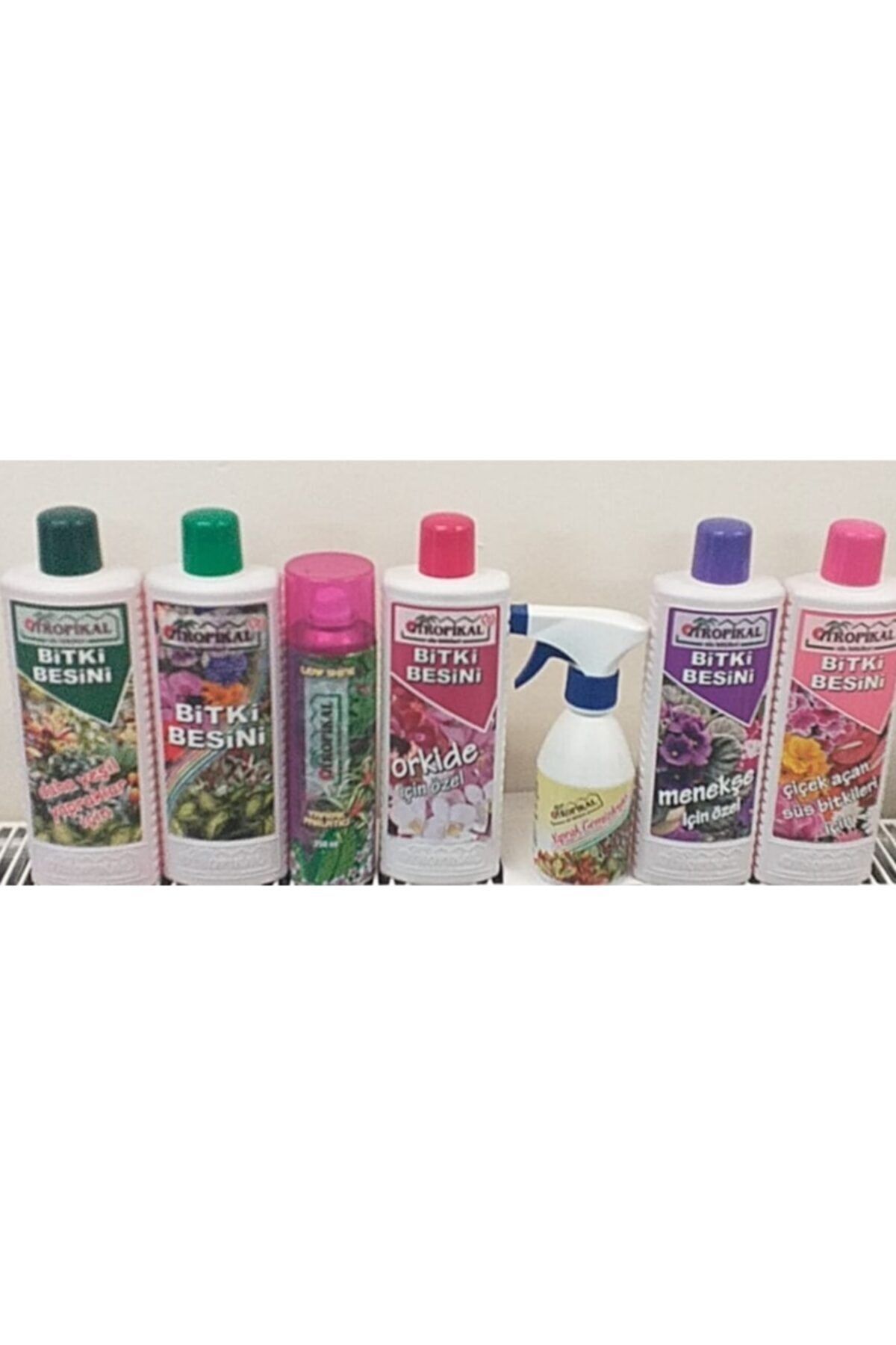 TROPİKAL Bitki Besin Seti 500 ml 7 li