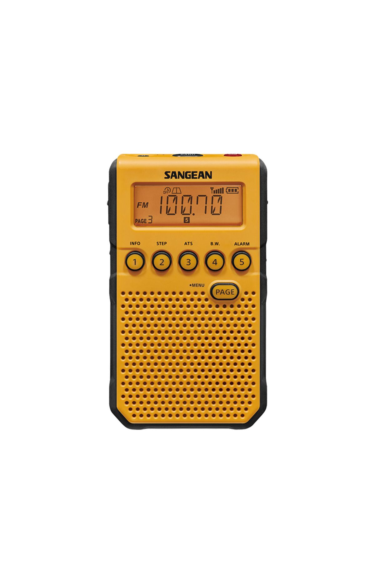 Sangean Dt-800c Taşınabilir Iki Bantlı Radyo Bandı Alıcısı Am / Fm / Şarj Edilebilir Cep Radyosu