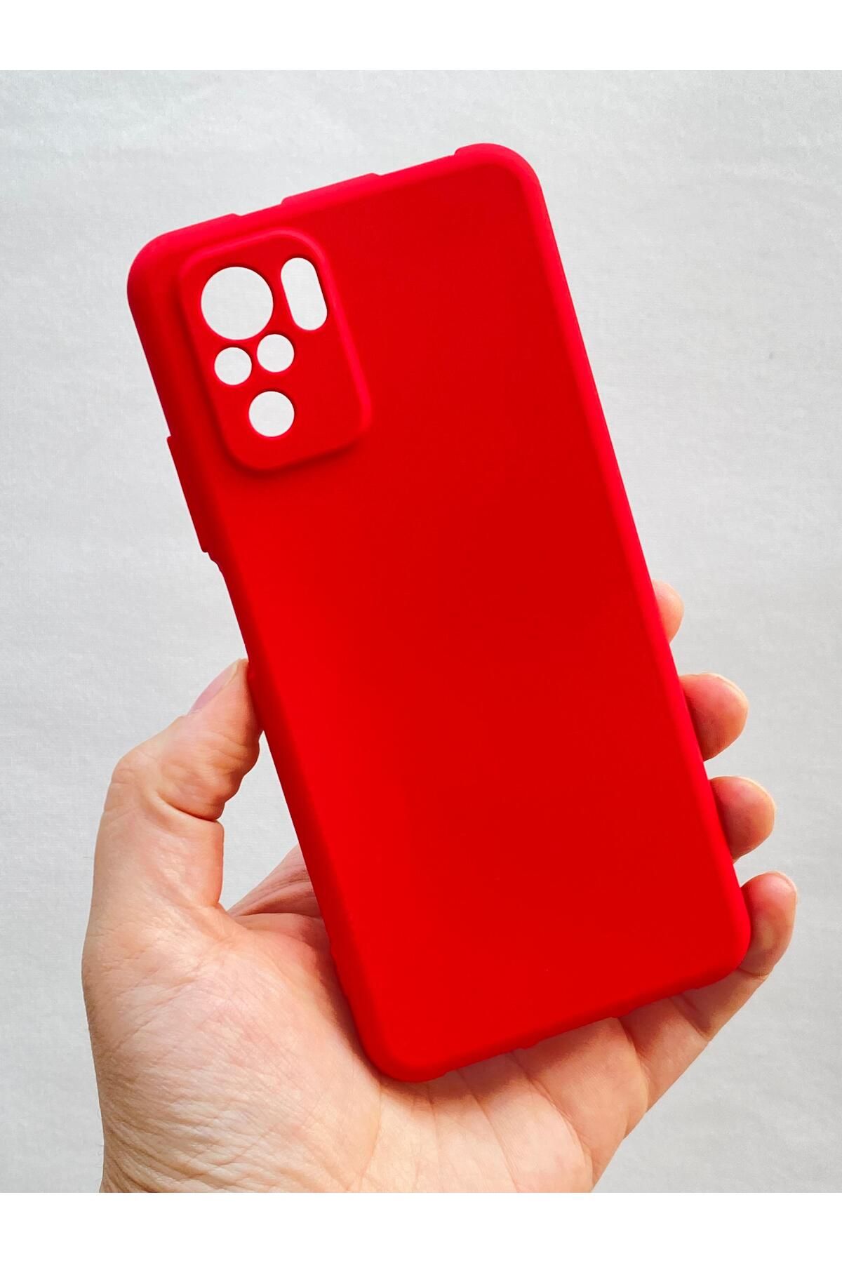 Vip Case Xiaomi Redmi Note 10 ve 10S Uyumlu Silikon Darbe Emici Klasik Korumalı Rubber Kılıf