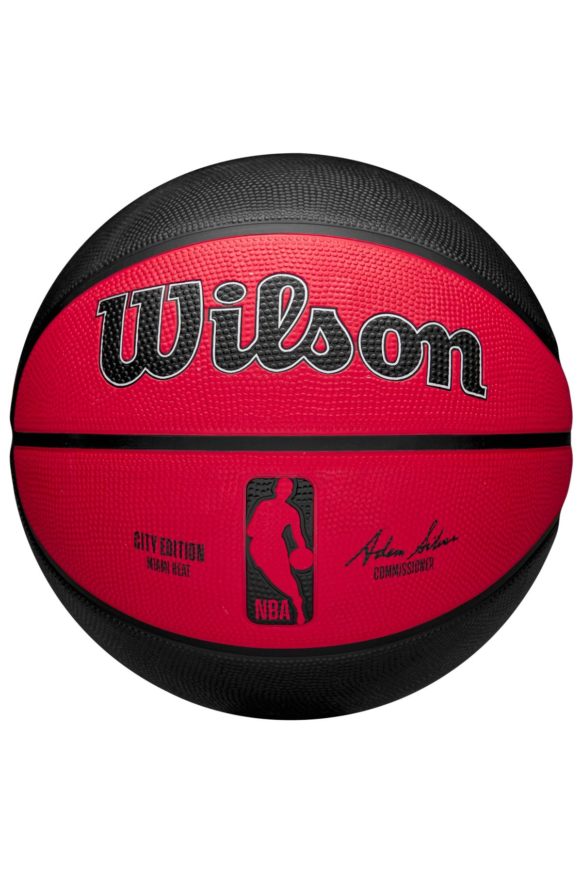 Wilson-NBA Team City Edition Miami Heat Out Ball, Unisex Basketball ball 1