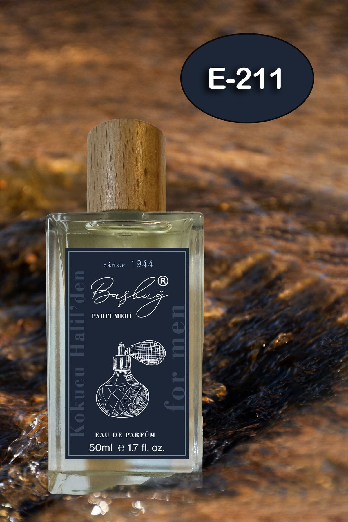 BAŞBUĞ KOZMETİK Erkek Parfümü E211 50 Ml EDP Parfume