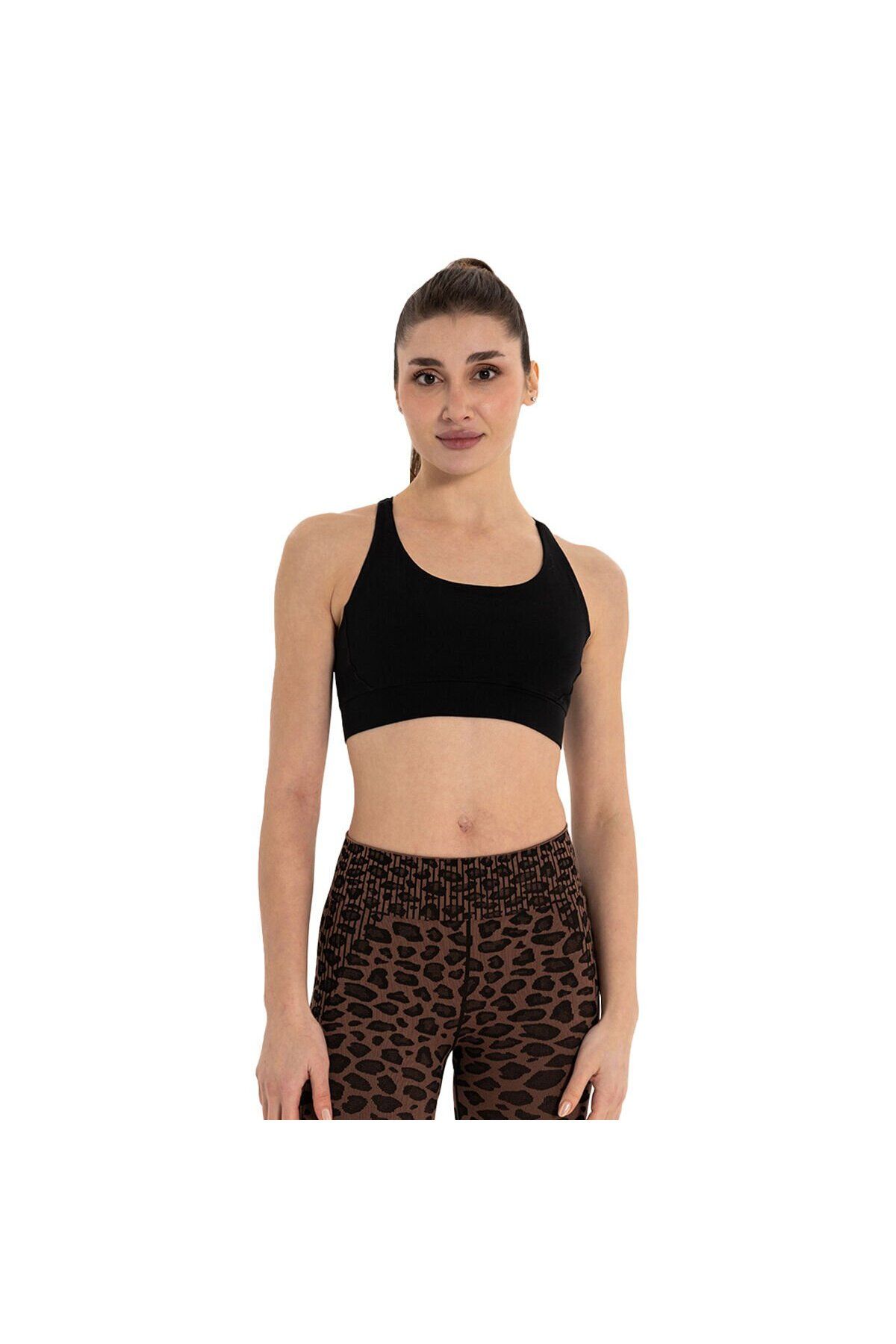 Inguz Çift Askılı Sırtı Çapraz Yoga Büstiyer