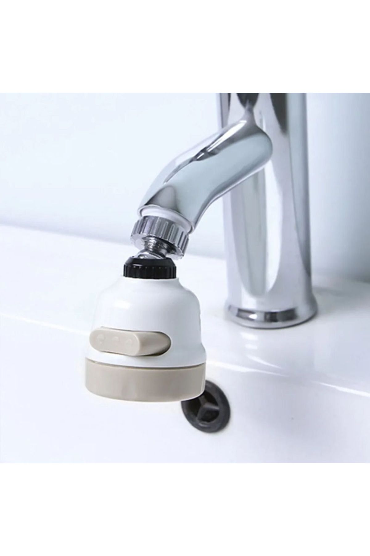 NEXTLY-Cap Robinet Pentru Baterie Chiuveta Cu 3 Functii, , Rotatie 360 Grade 4