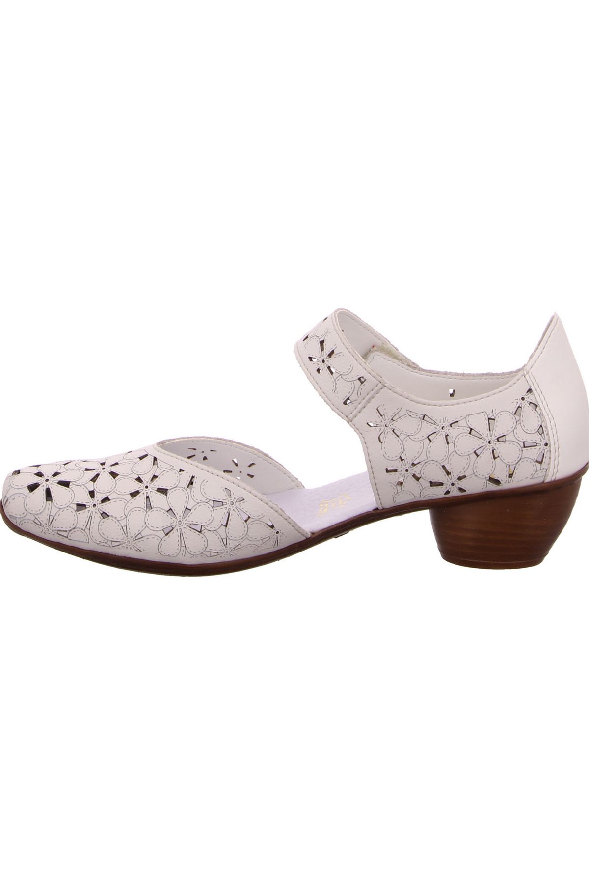 Rieker-Slipper für Damen in weiß 2