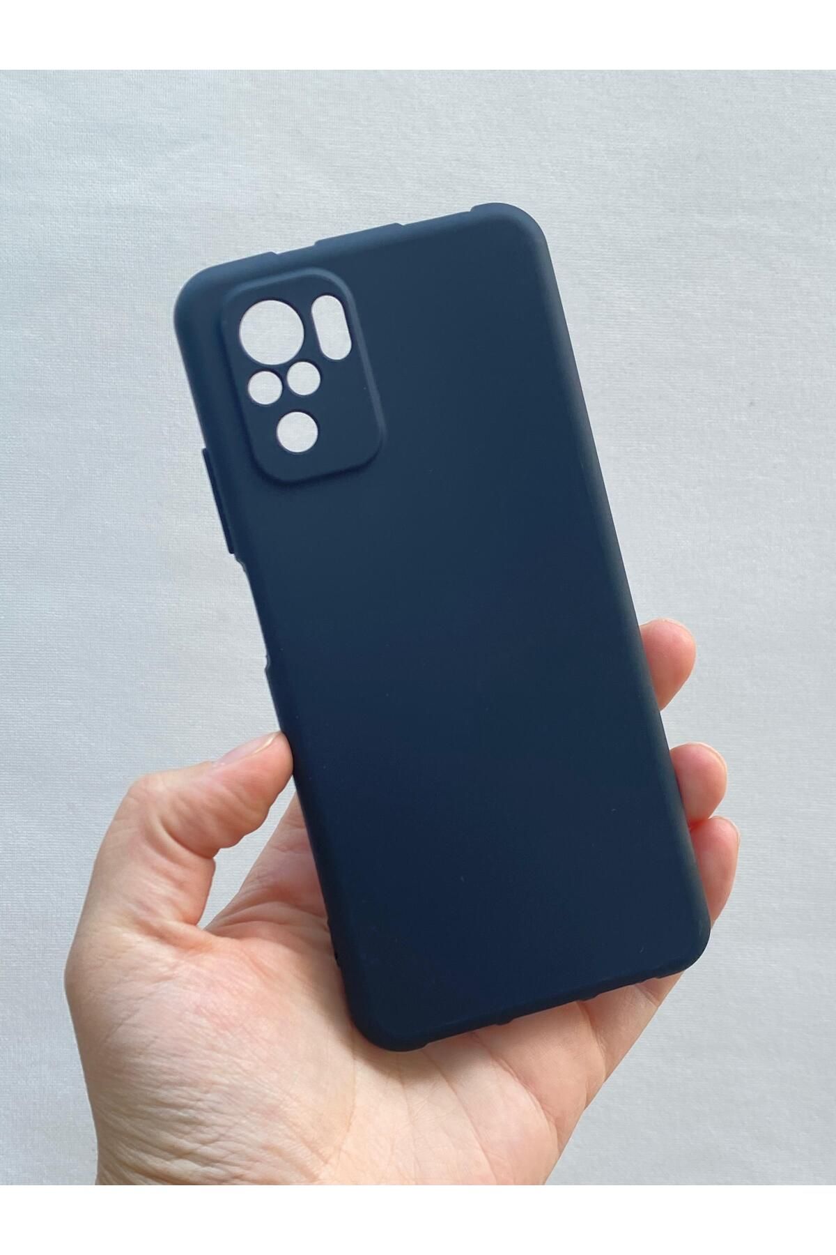 Vip Case Xiaomi Redmi Note 10 ve 10S Uyumlu Silikon Darbe Emici Klasik Korumalı Rubber Kılıf