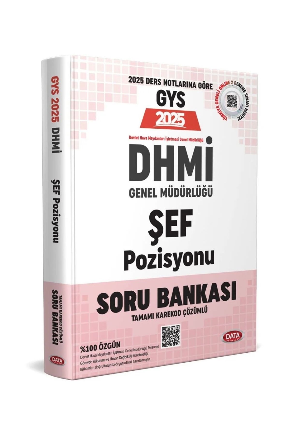 Data Yayınları 2025 DHMİ Genel Müdürlüğü Şef Pozisyonu GYS Soru Bankası