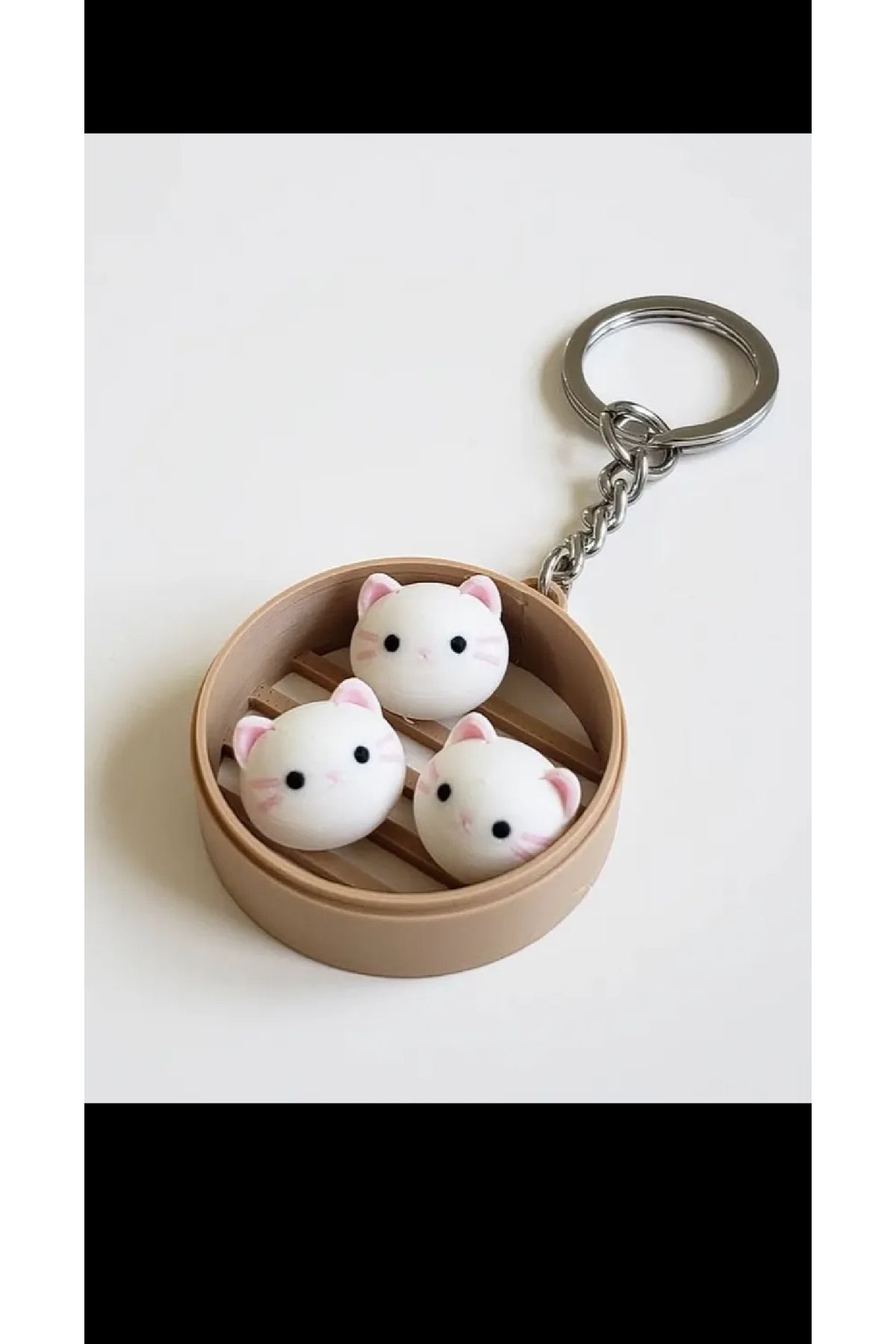 Wuun Store Sevimli Kedi Anahtarlık