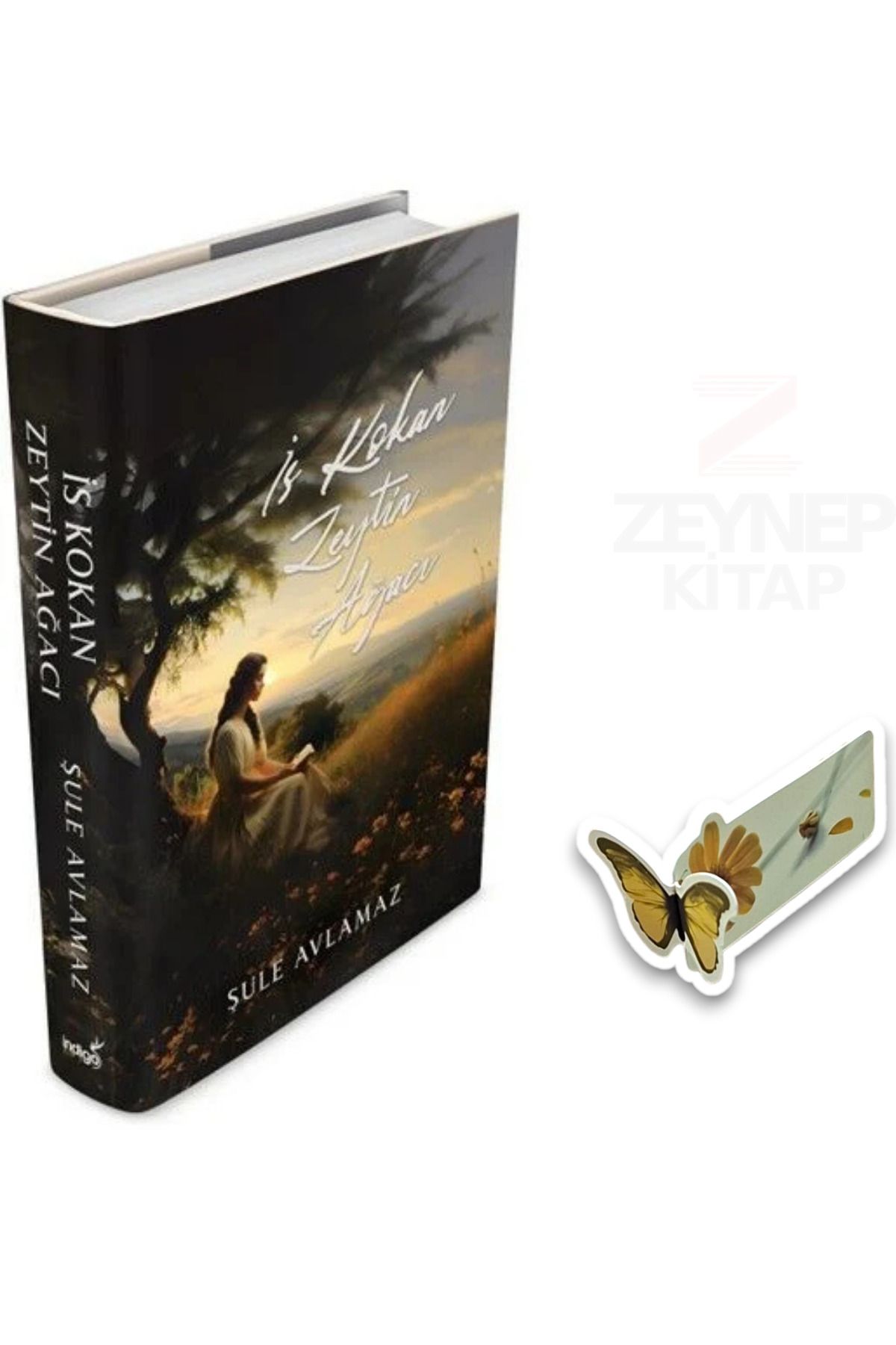 İndigo Kitap İs Kokan Zeytin Ağacı 1(CİLTLİ) (Özel Tasarım Hareketli Kelebek Ayraç Hediye)