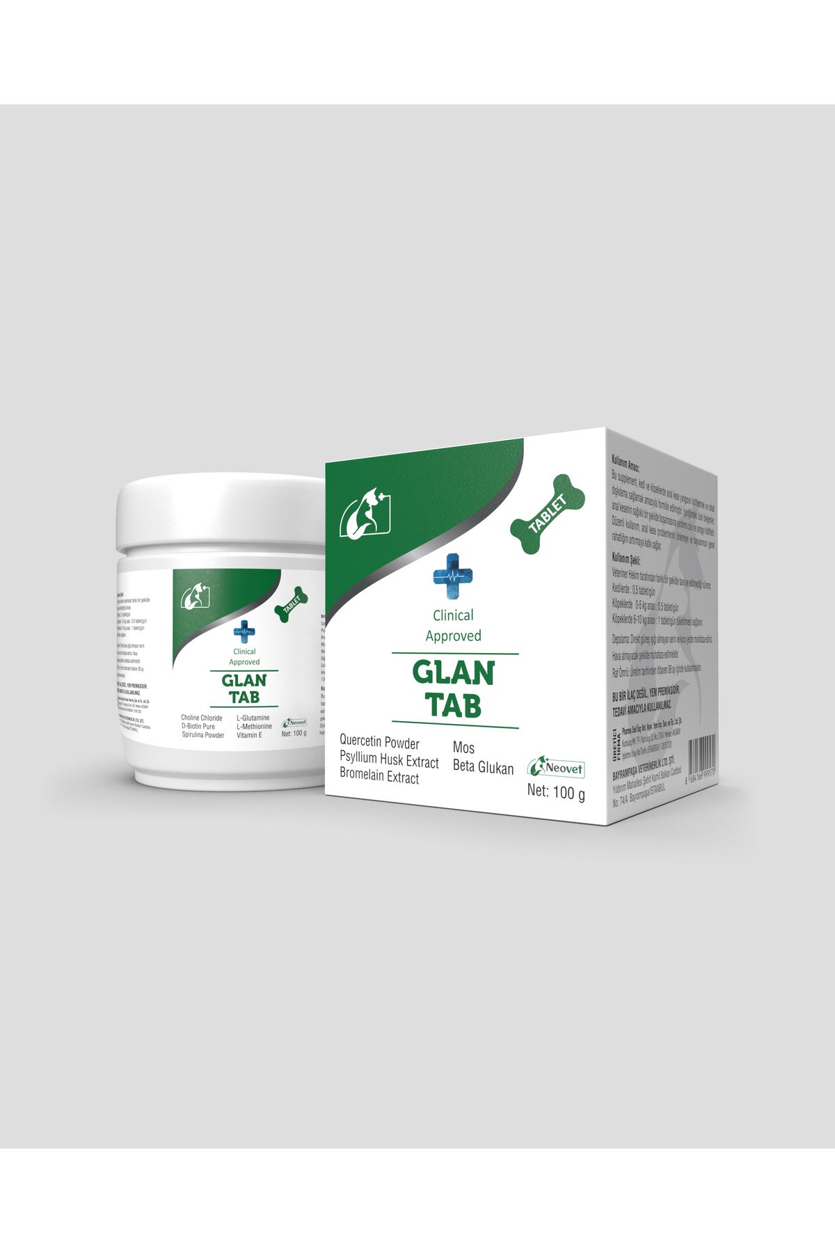 Neovet Glan Tab (Anal Kese)