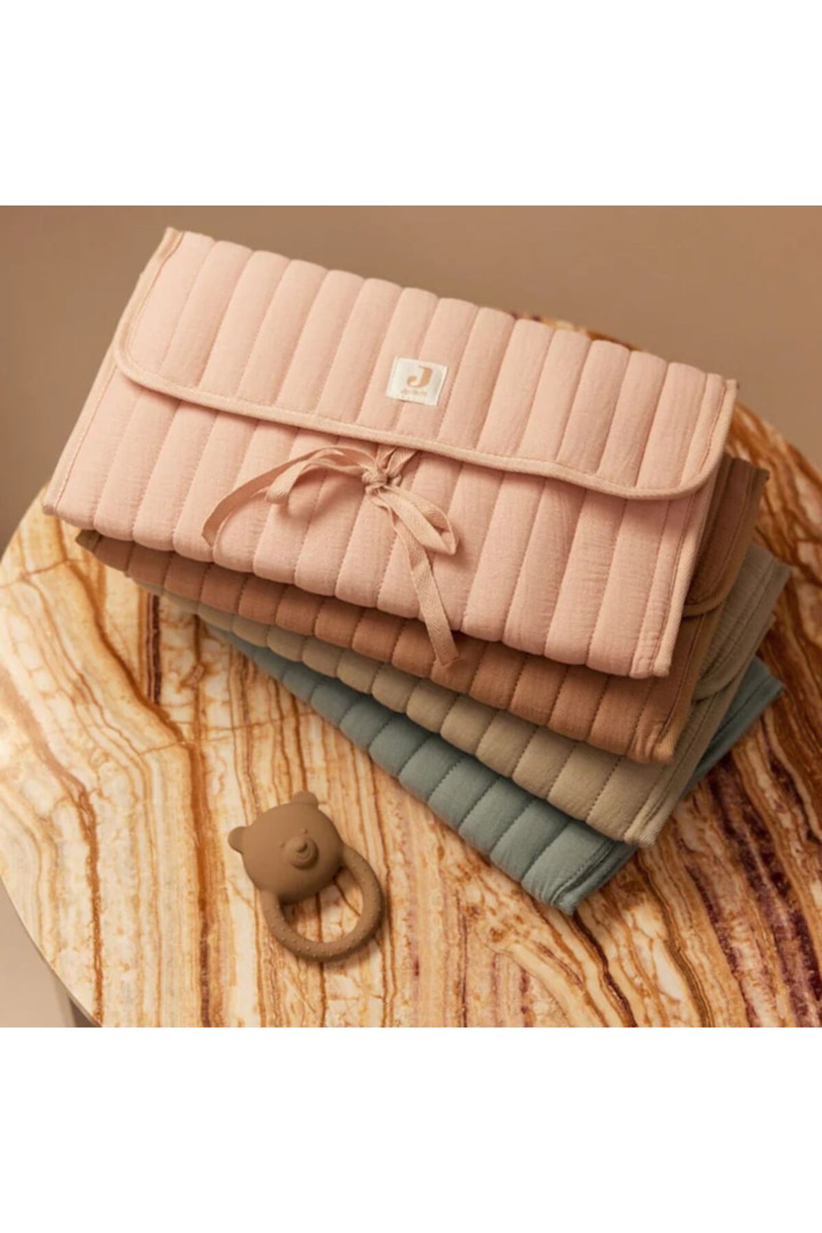Jollein-Changing Mat, Beige, 70x71cm 3