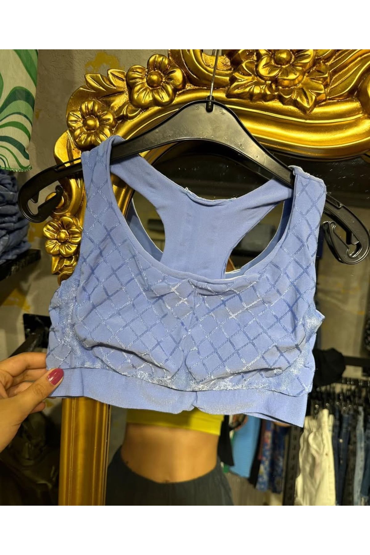 İNCİ MABEL BUTİK Sporcu Sütyeni Büstiyer Crop