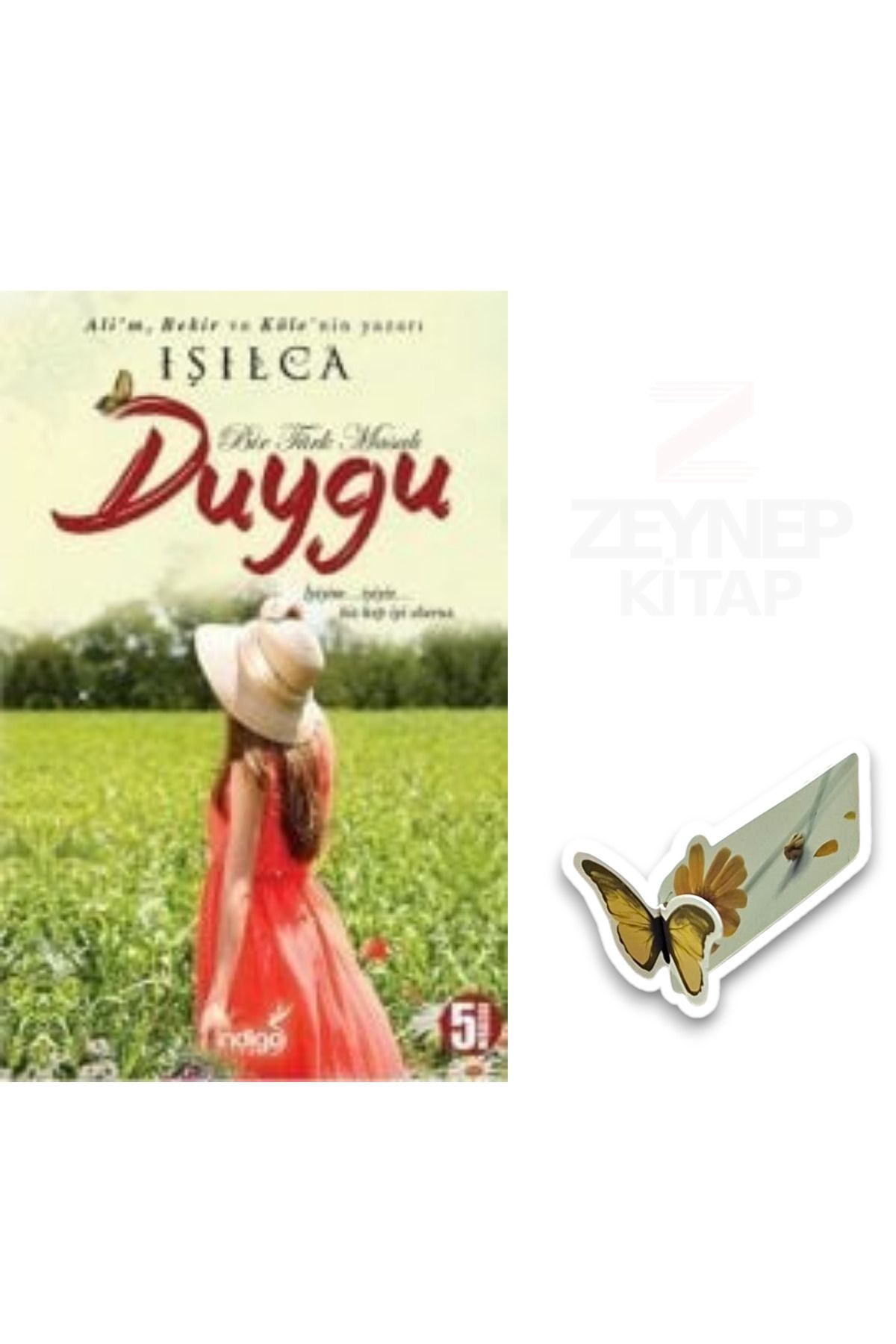 İndigo Kitap Duygu - Bir Türk Masalı (Özel Tasarım Hareketli Kelebek Ayraç Hediye)