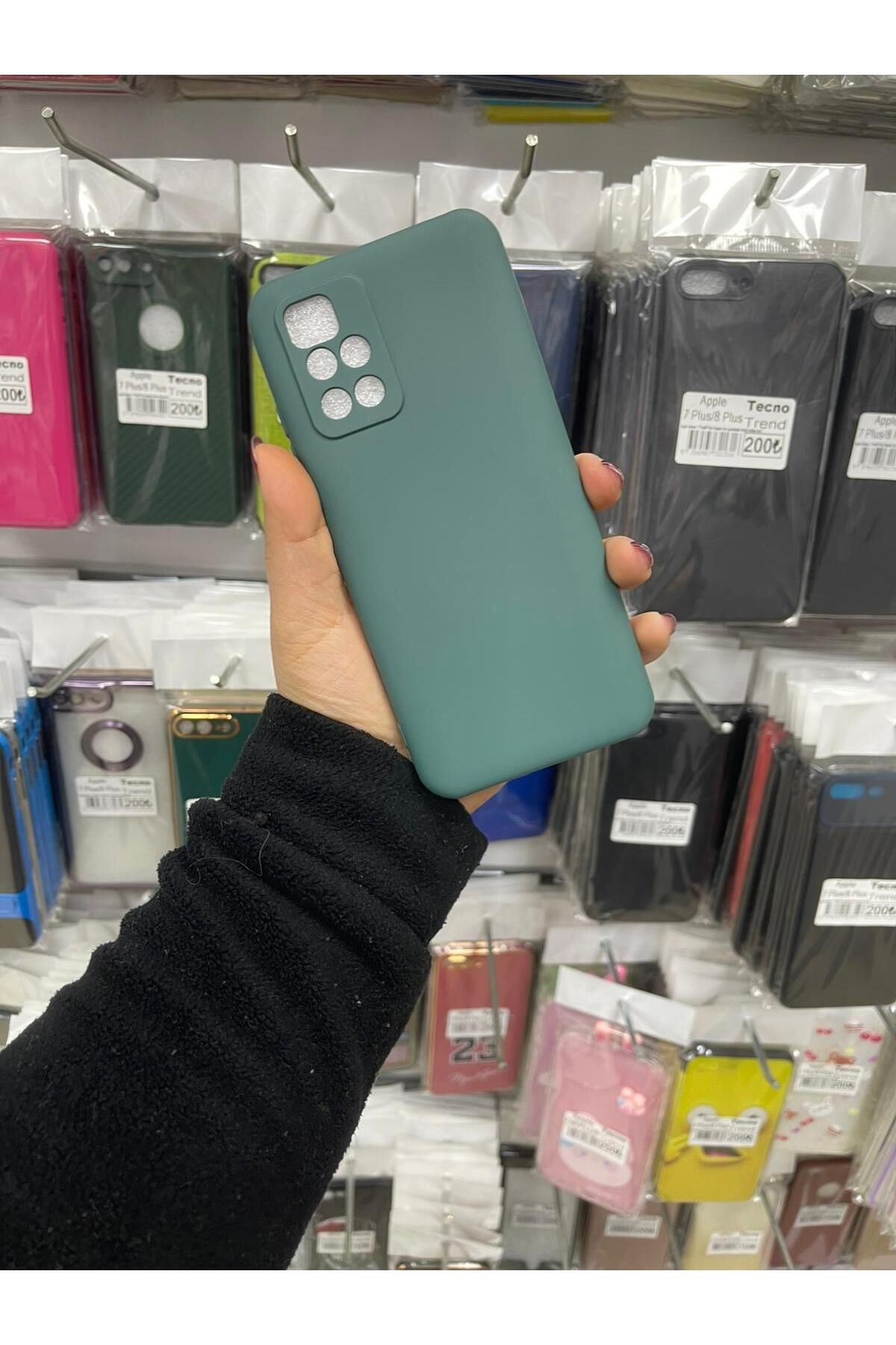 TECNOTREND Redmi 10 2022 mara lanman siliköon kılıf