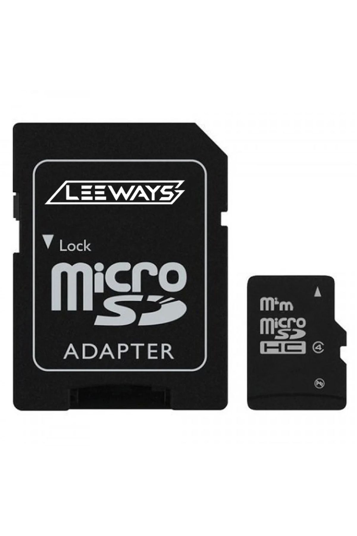 leeways 128GB Hafıza Kartı 100MB Okuma/Yazma Hızı Adaptörlü