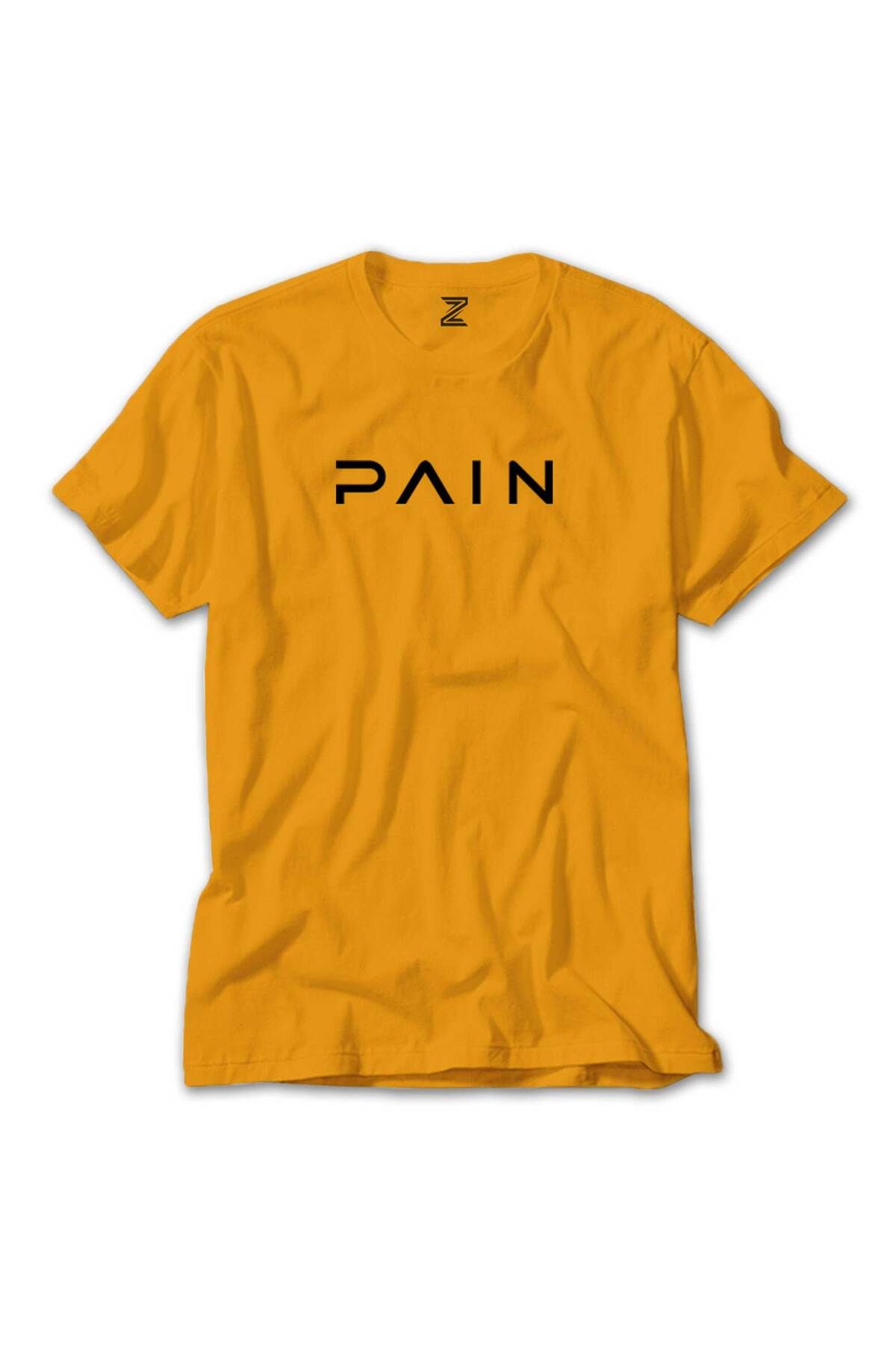 WAKHA Pain Logo Sarı Tişört