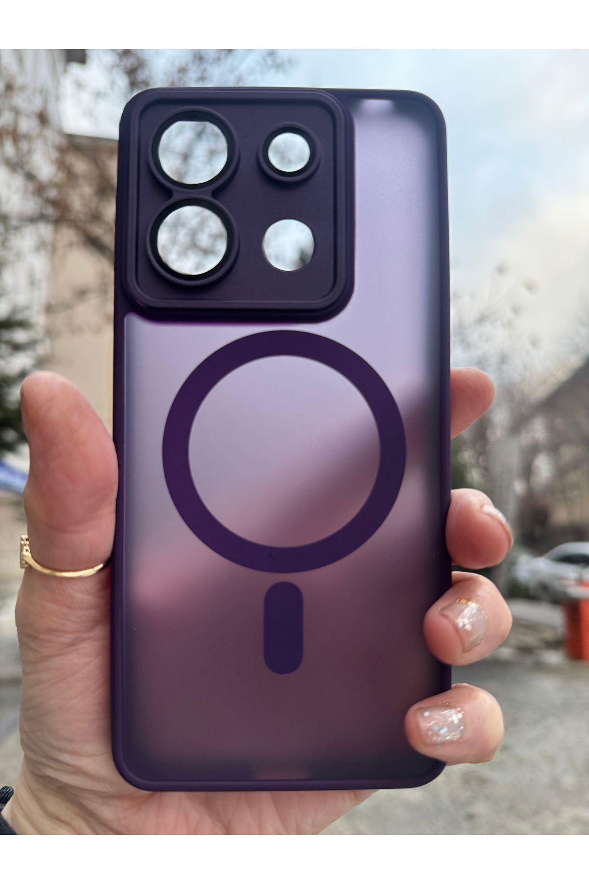 DÜNYA AKSESUAR xiaomi redmi note 13 pro 5G lens korumalı mat tam koruma düşmeye darbeye silikon kılıf