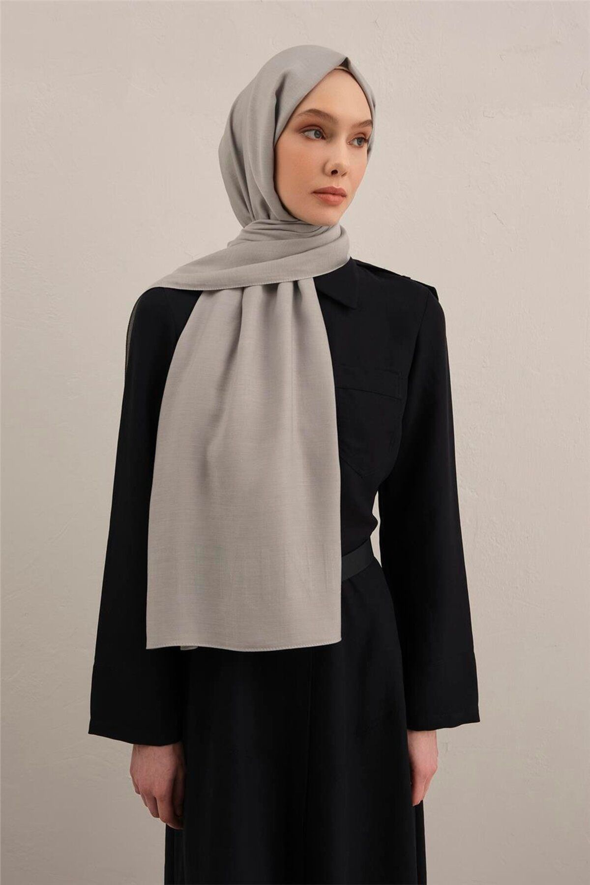 Armine Logo Drop Pamuk İpek Şal 23