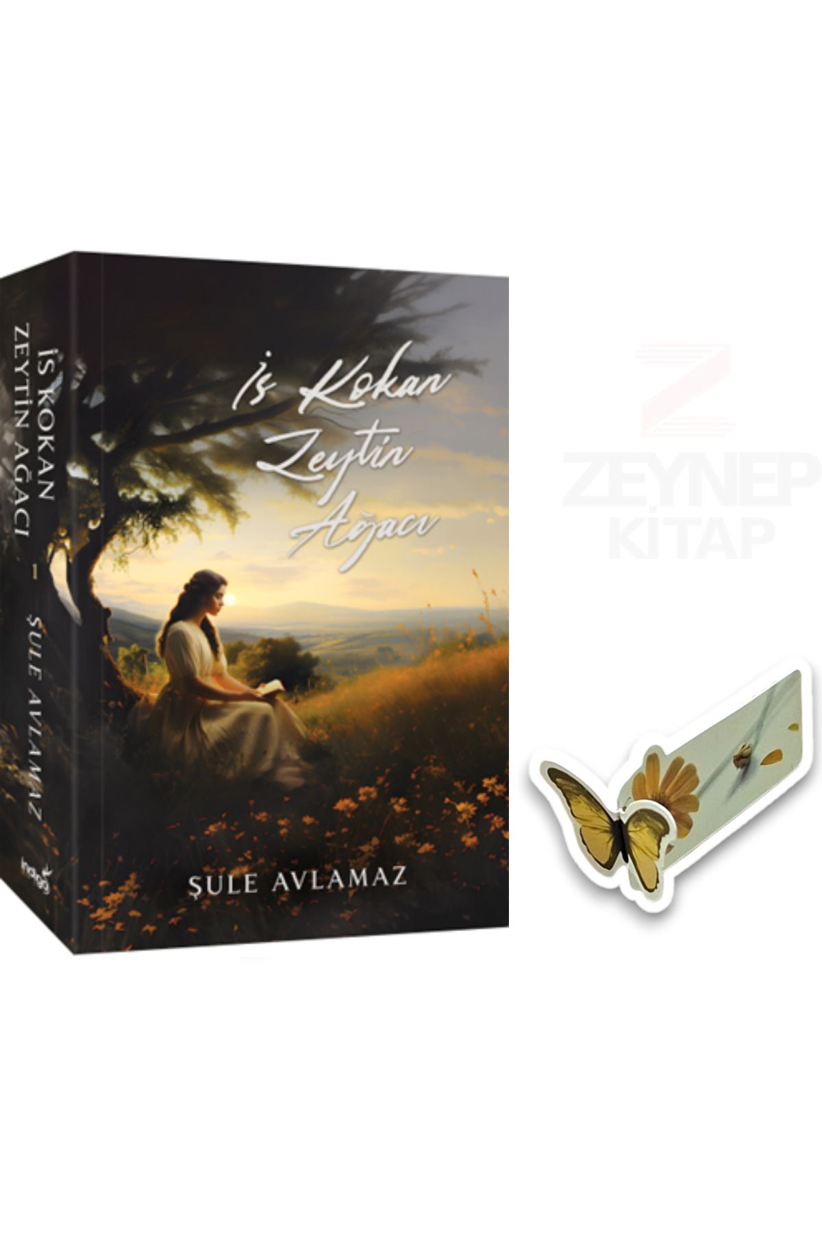 İndigo Kitap İs Kokan Zeytin Ağacı 1(KARTONKAPAK) (Özel Tasarım Hareketli Kelebek Ayraç Hediye)