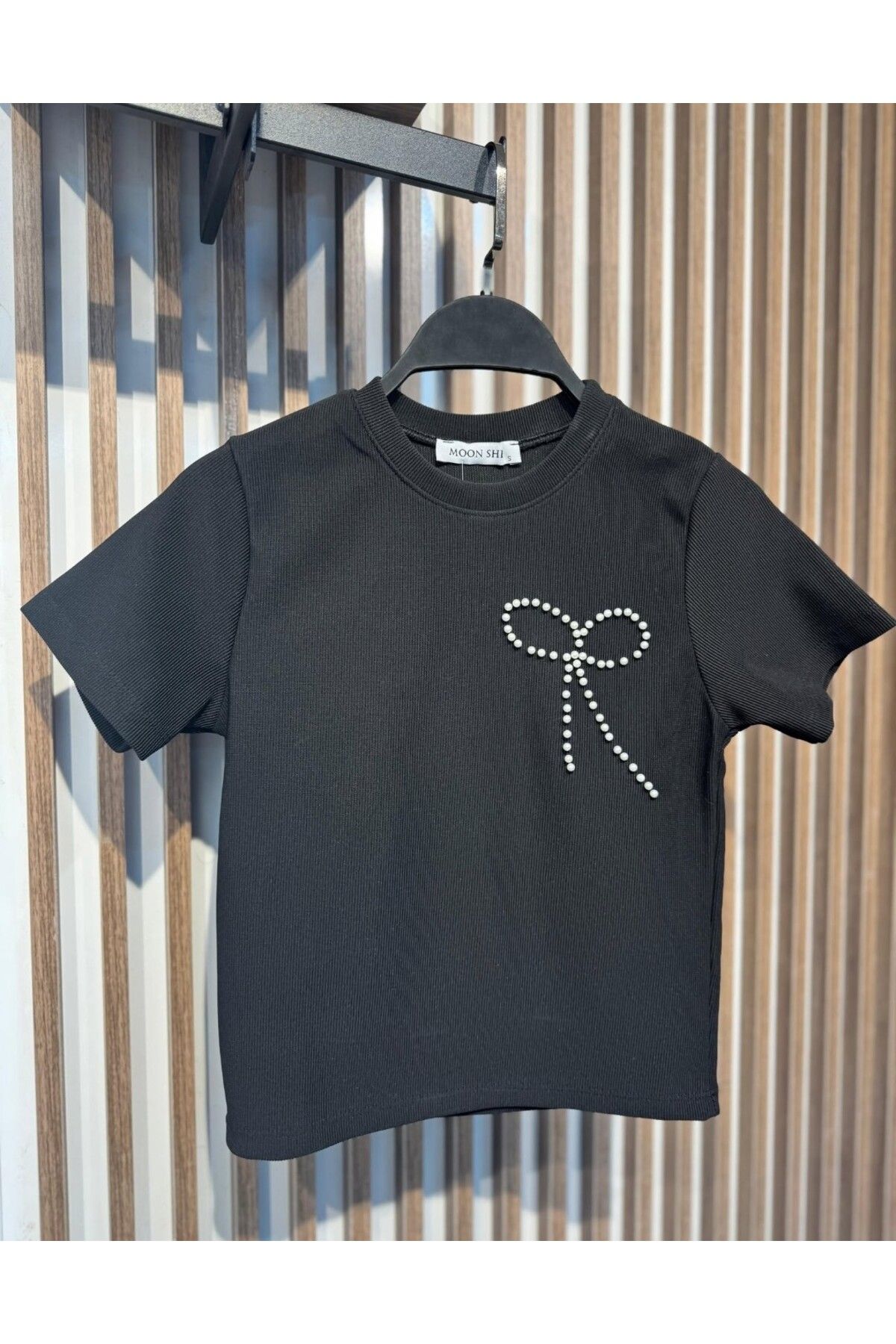 Moonshe Fiyonk detaylı T-shirt