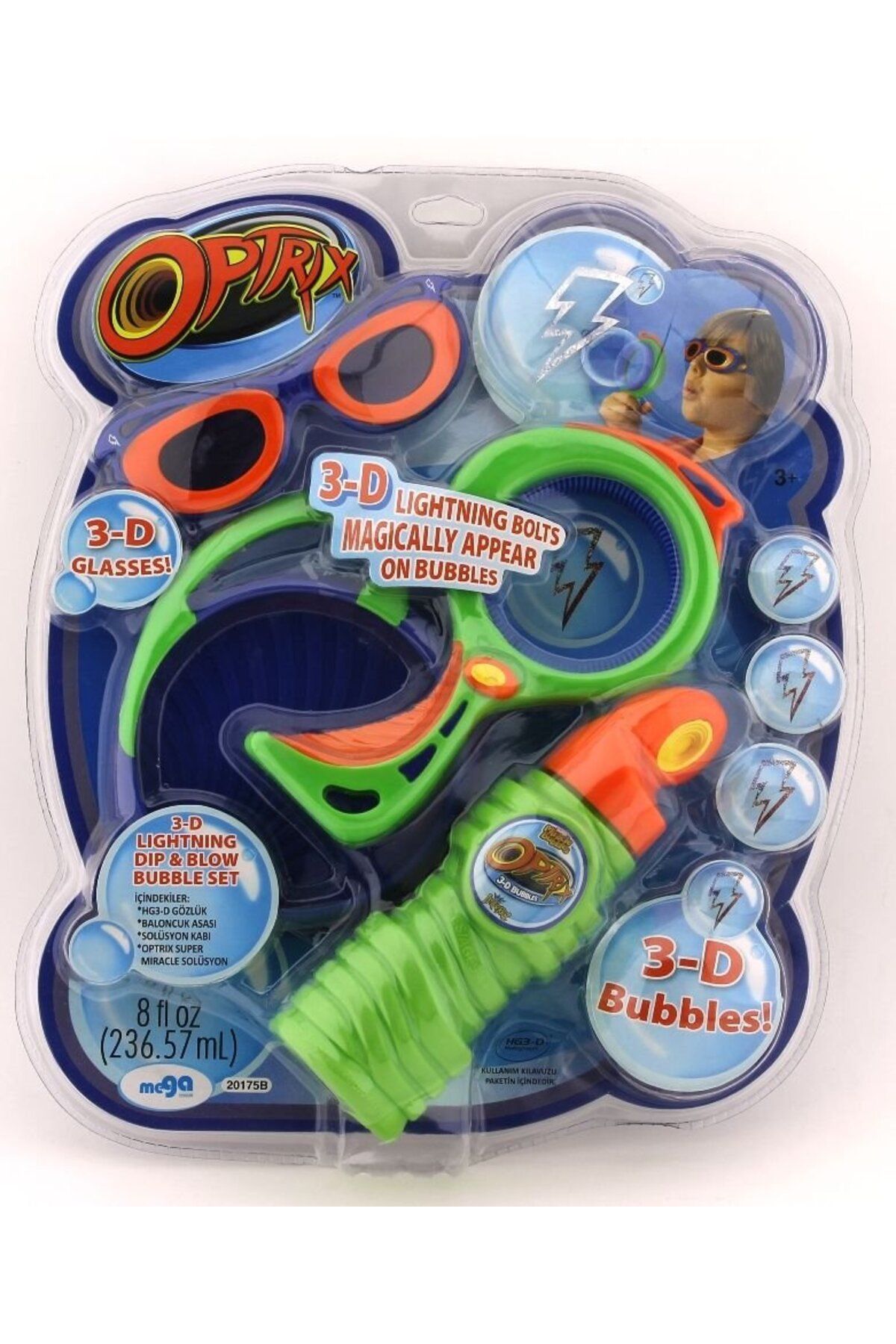 swilex Optrix 3D Bubbles Set Şimşek Efektli 20175 D