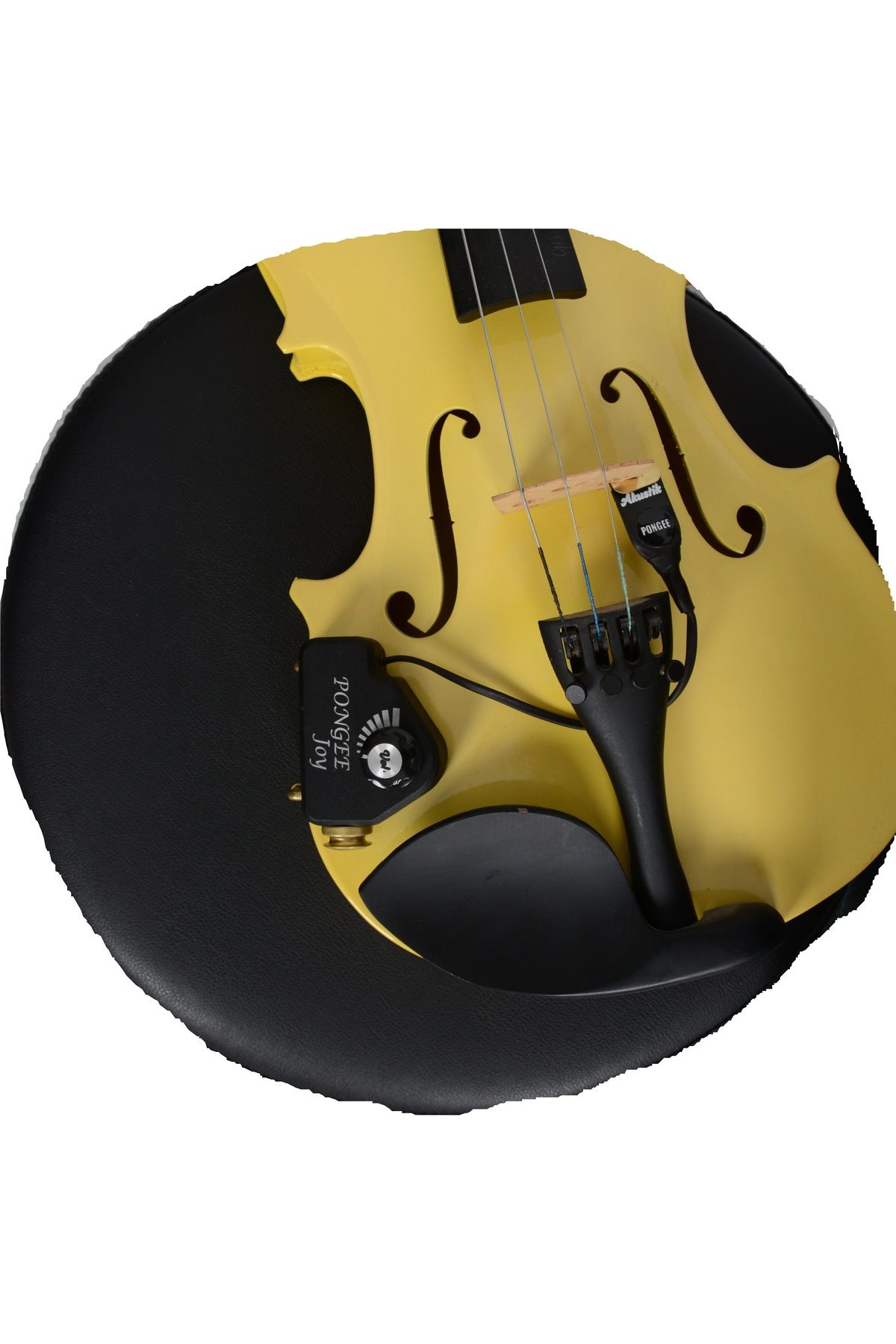 PONGEE JOY Model Akustik Keman İçin Ceramic Piezo Mikrofon Pasif Manyetik Pickup, Doğal Ton, 6.35mm